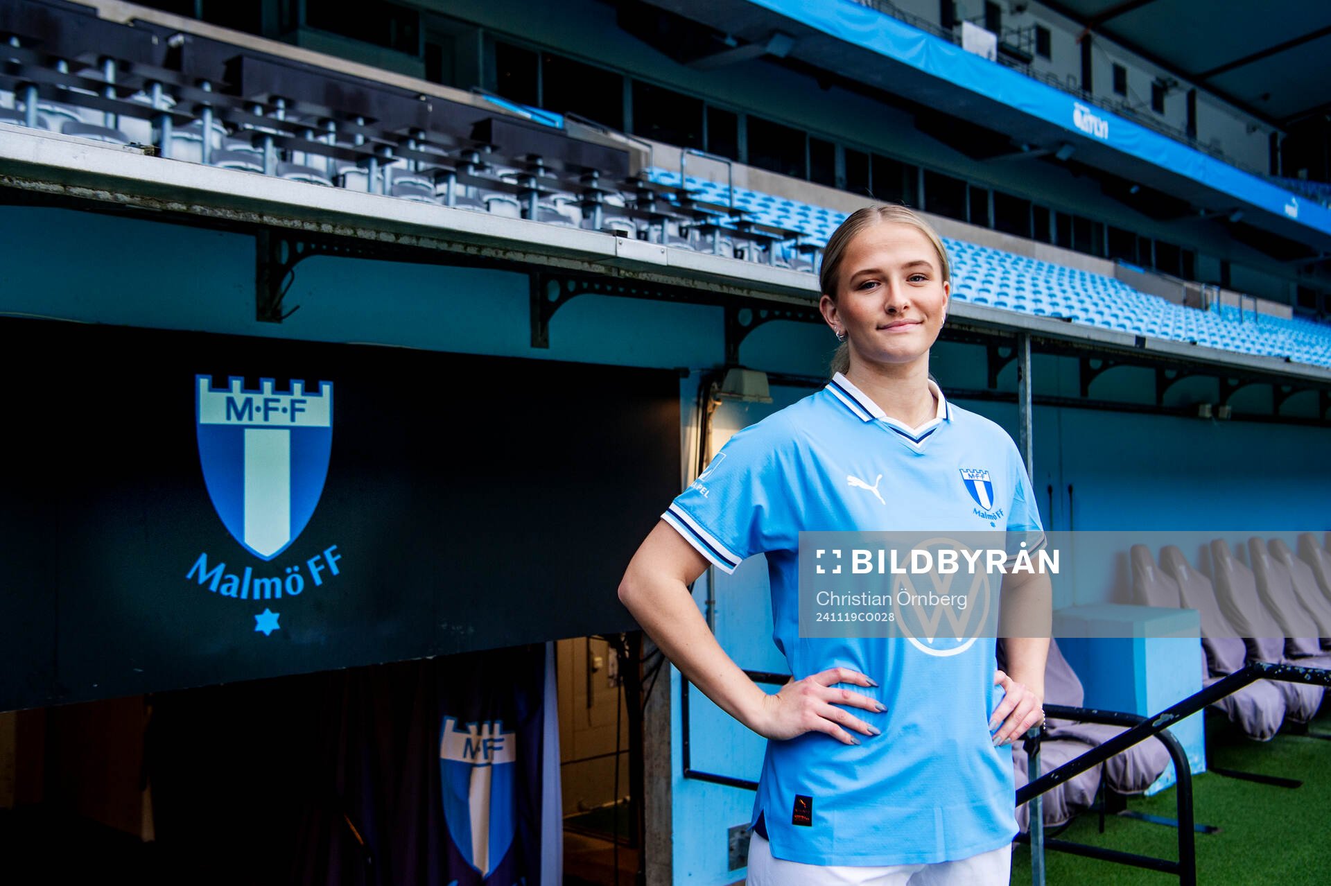 Malmö FF presenterar Tuva Skoog som ny spelare. Tuva Skoog