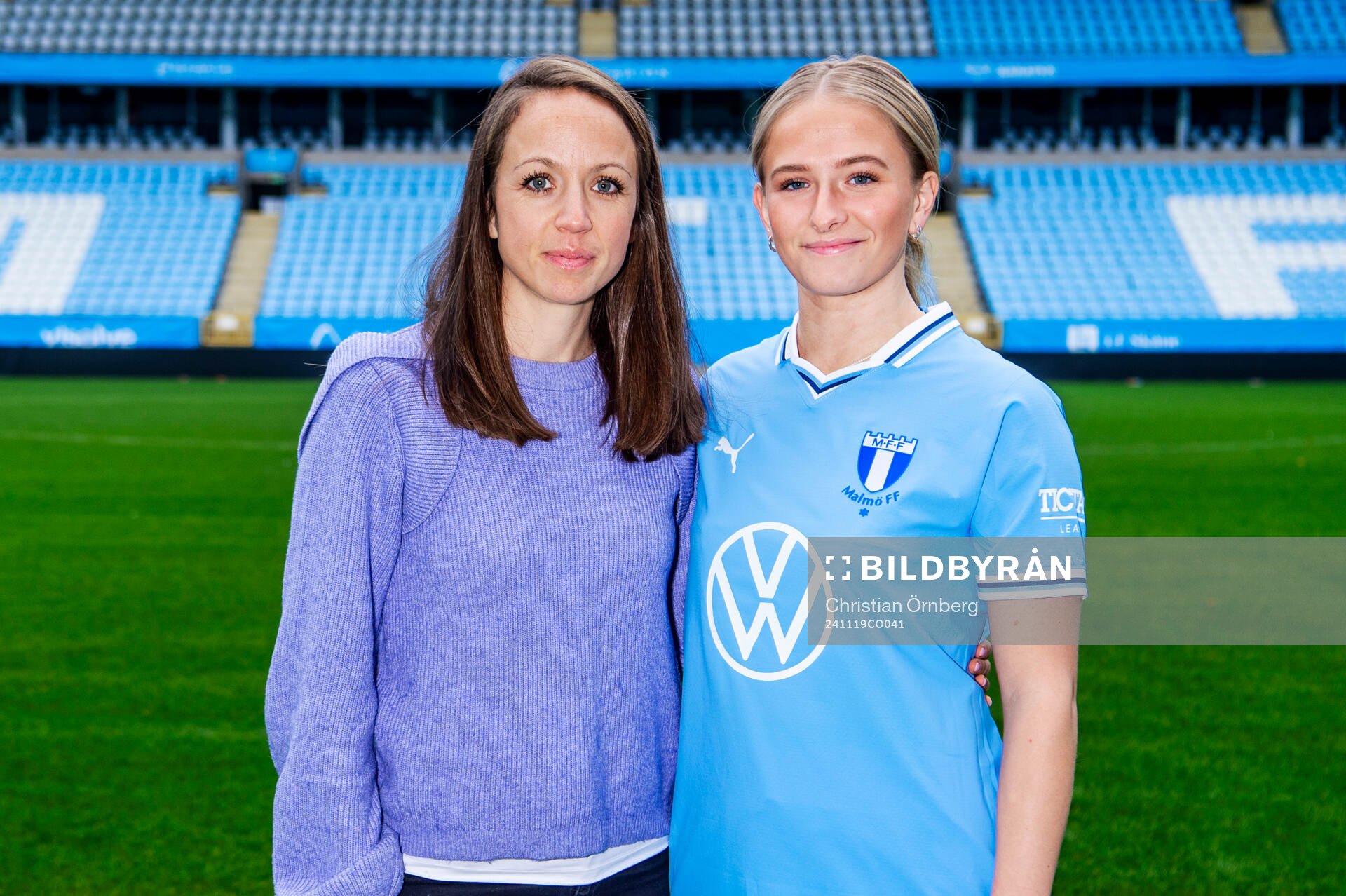 Malmö FF presenterar Tuva Skoog som ny spelare.