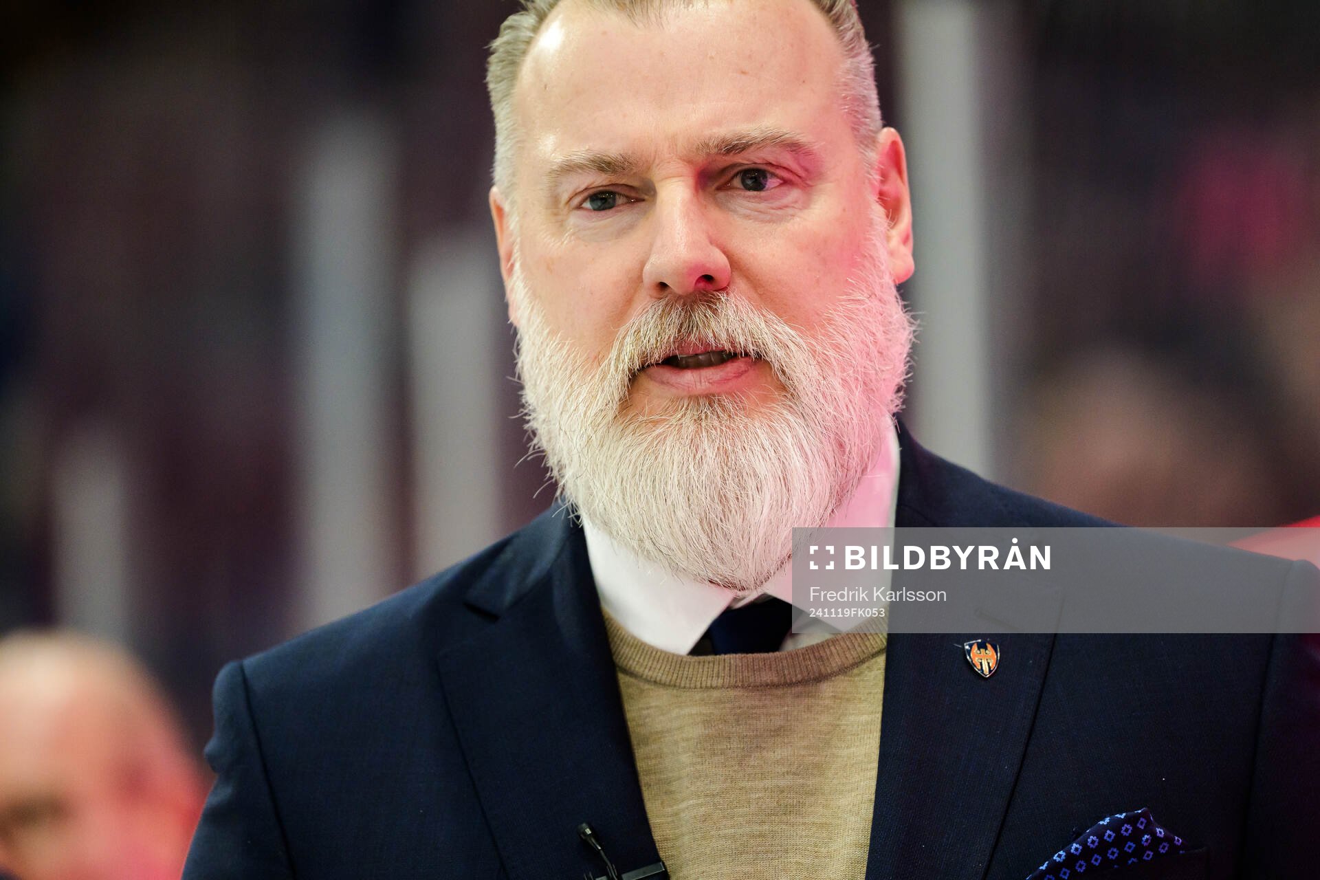 Head Coach Rikard Grönborg of Tappara Tampere