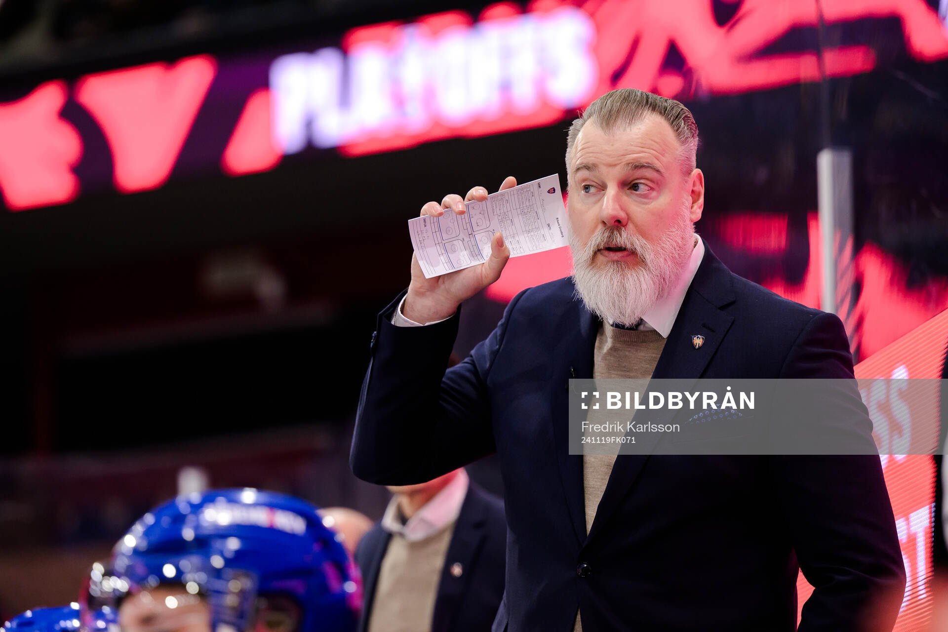 Head Coach Rikard Grönborg of Tappara Tampere