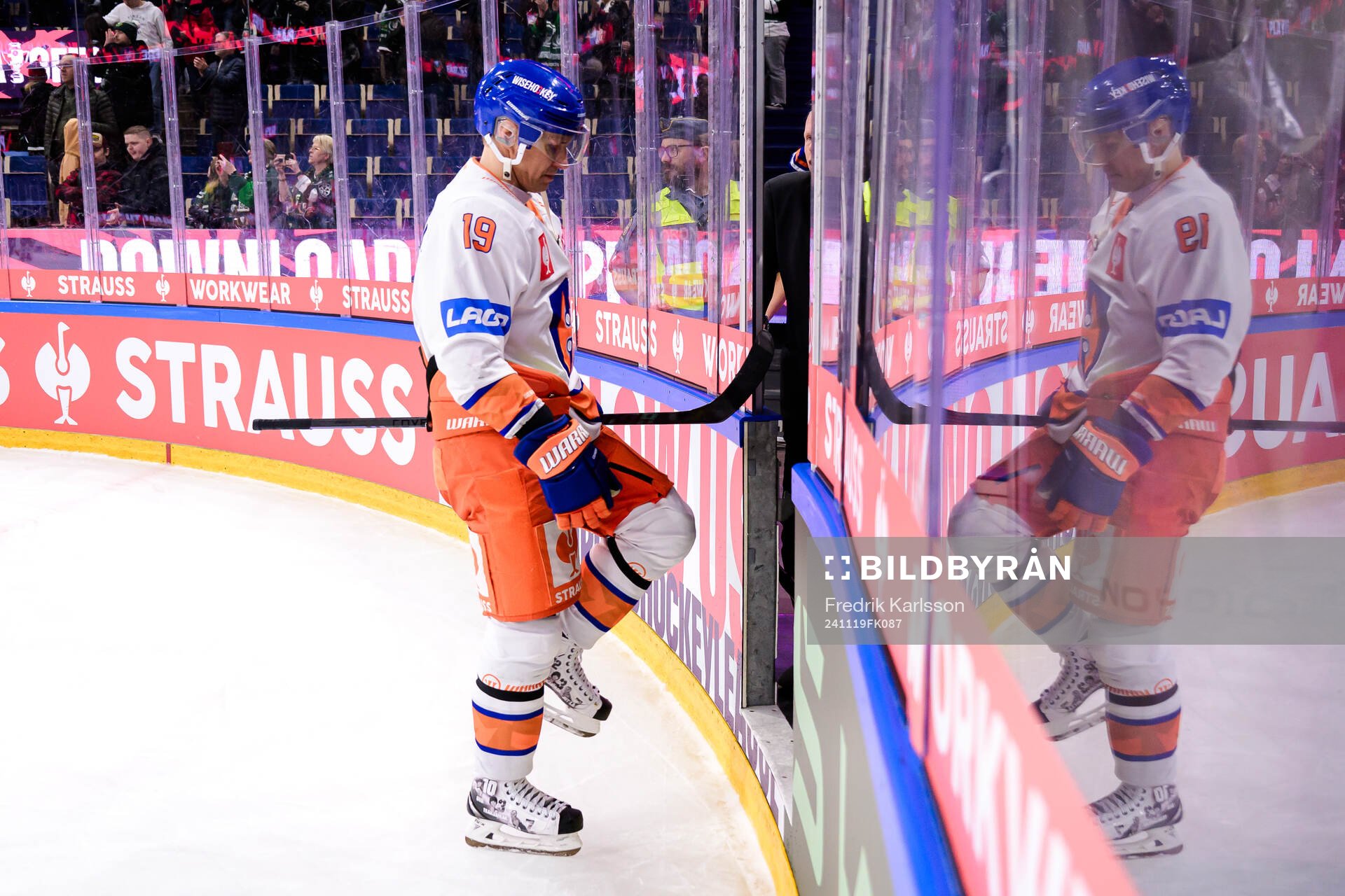Veli-Matti Savinainen of Tappara Tampere looks dejected