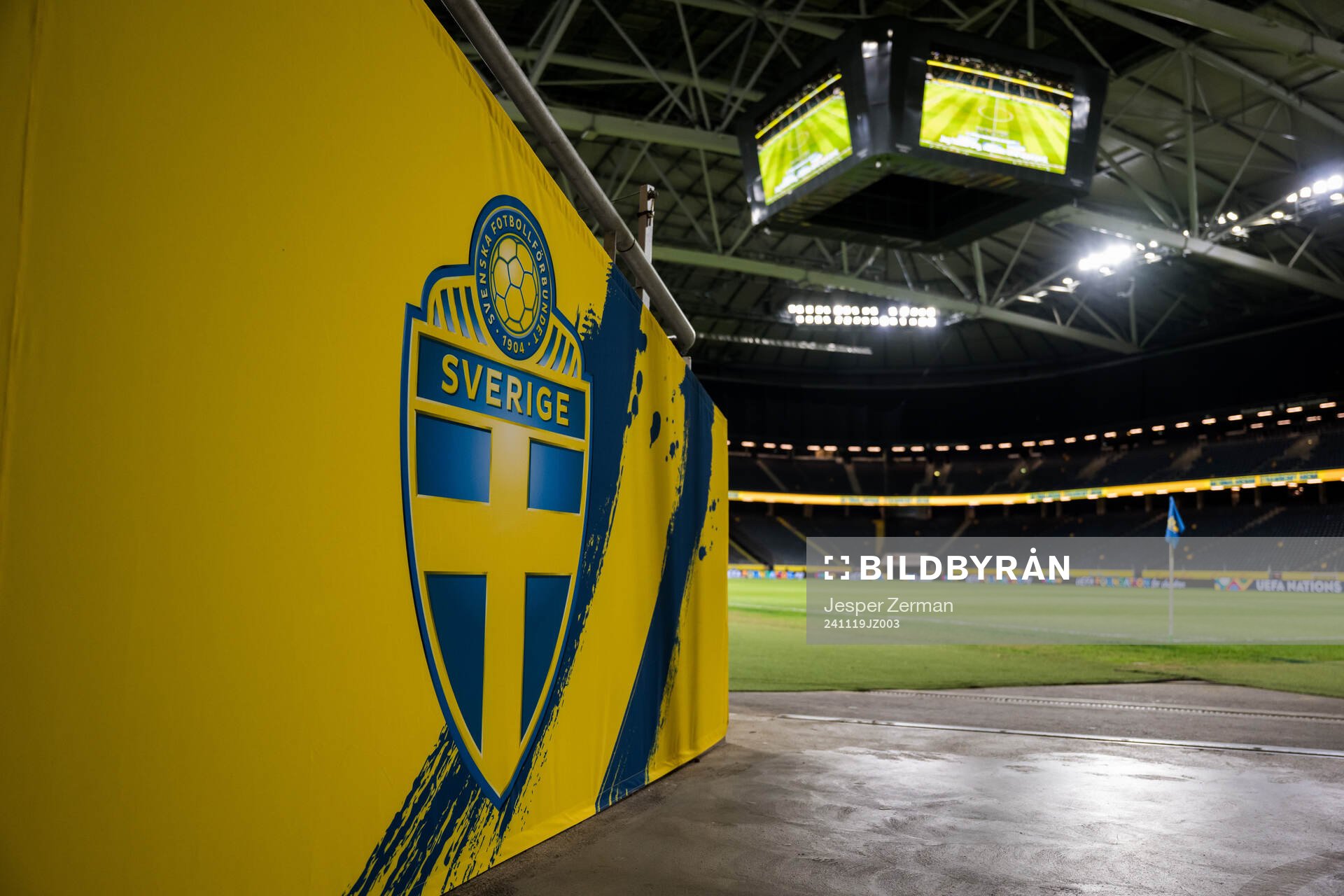 Interior view of Strawberry arena
