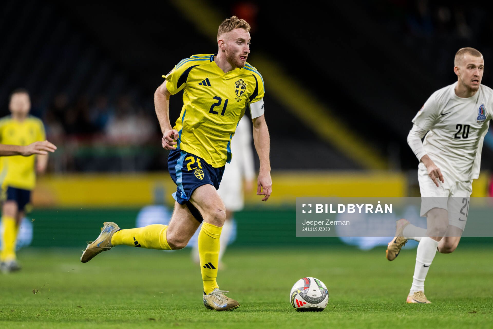 Dejan Kulusevski of Sweden