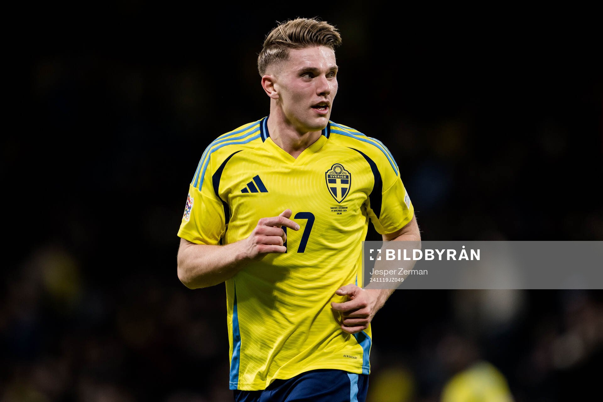 Viktor Gyökeres of Sweden