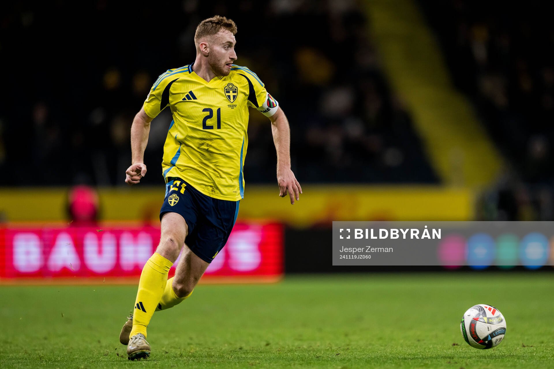 Dejan Kulusevski of Sweden