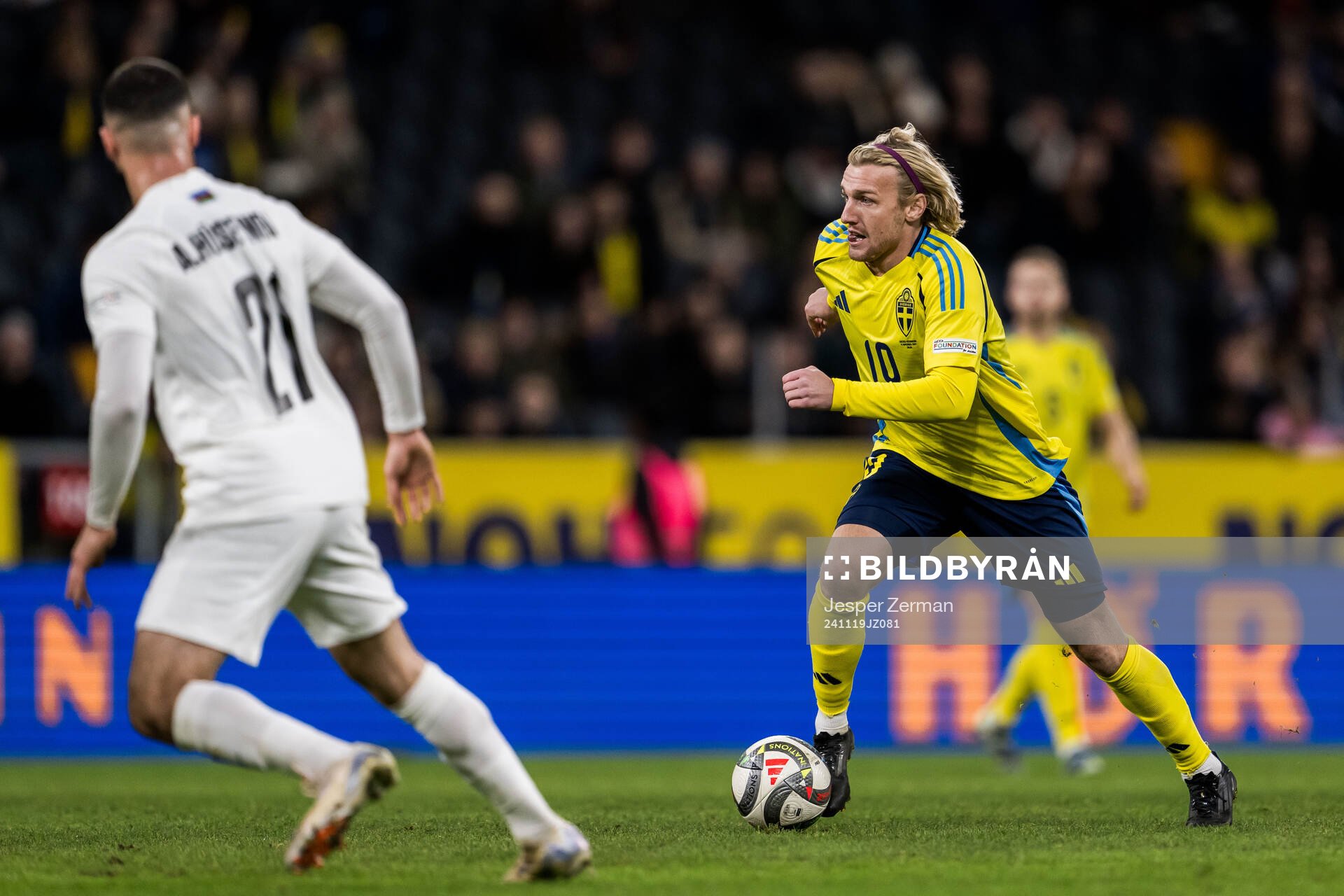 Emil Forsberg of Sweden