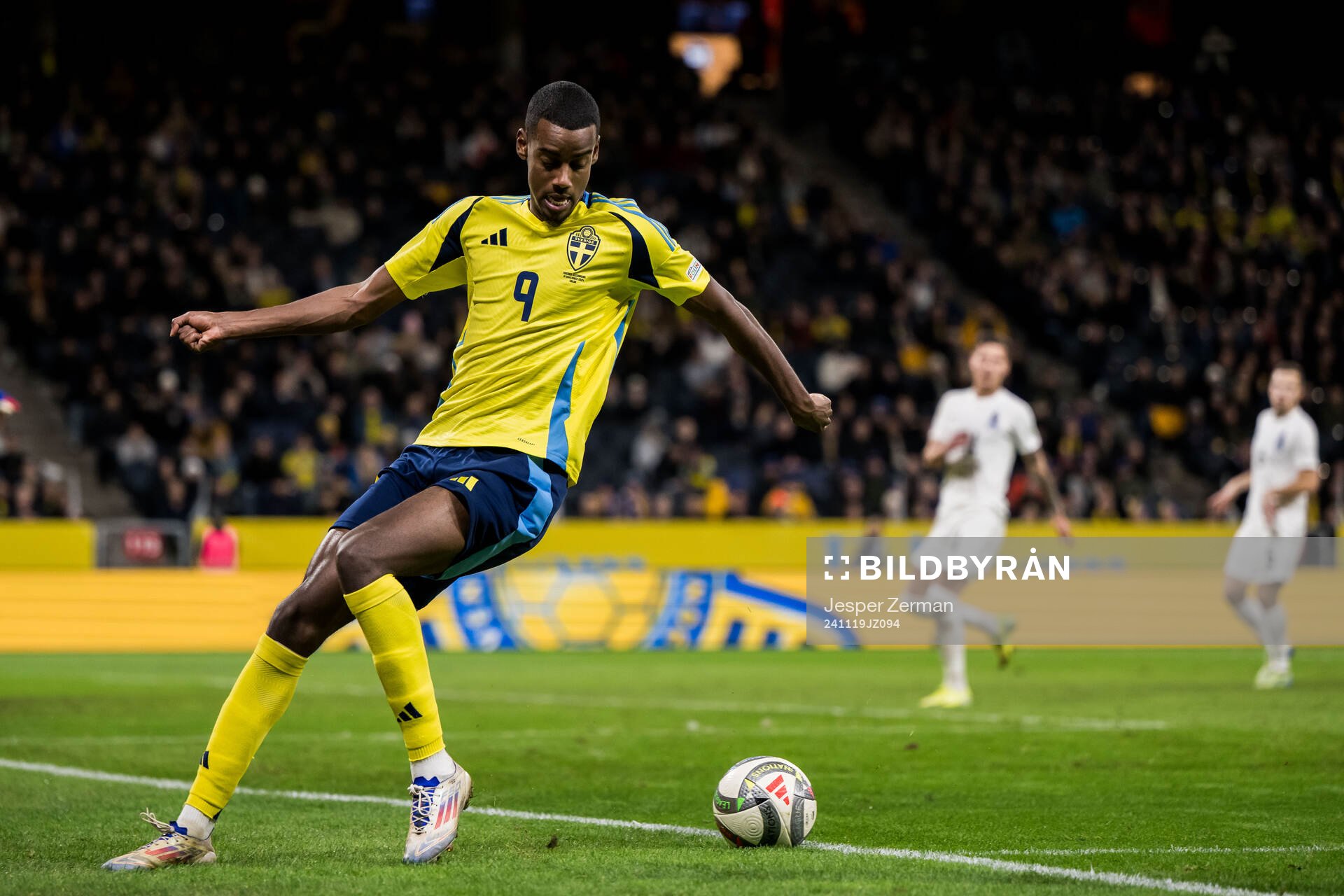 Alexander Isak of Sweden