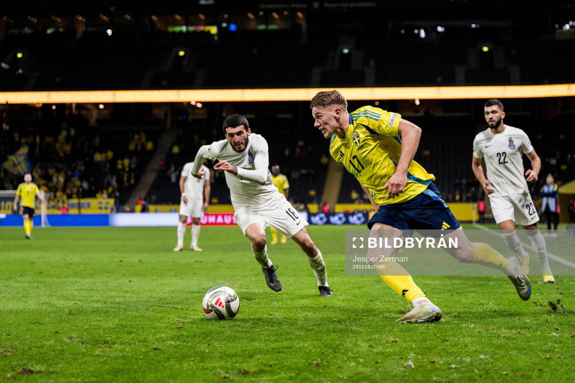 Viktor Gyökeres of Sweden
