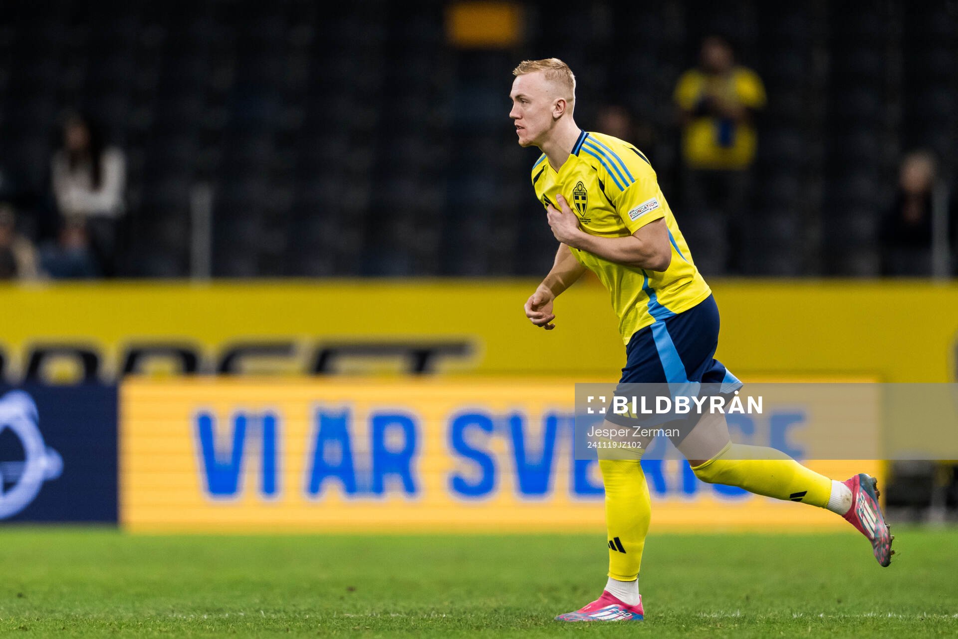 Isac Lidberg of Sweden