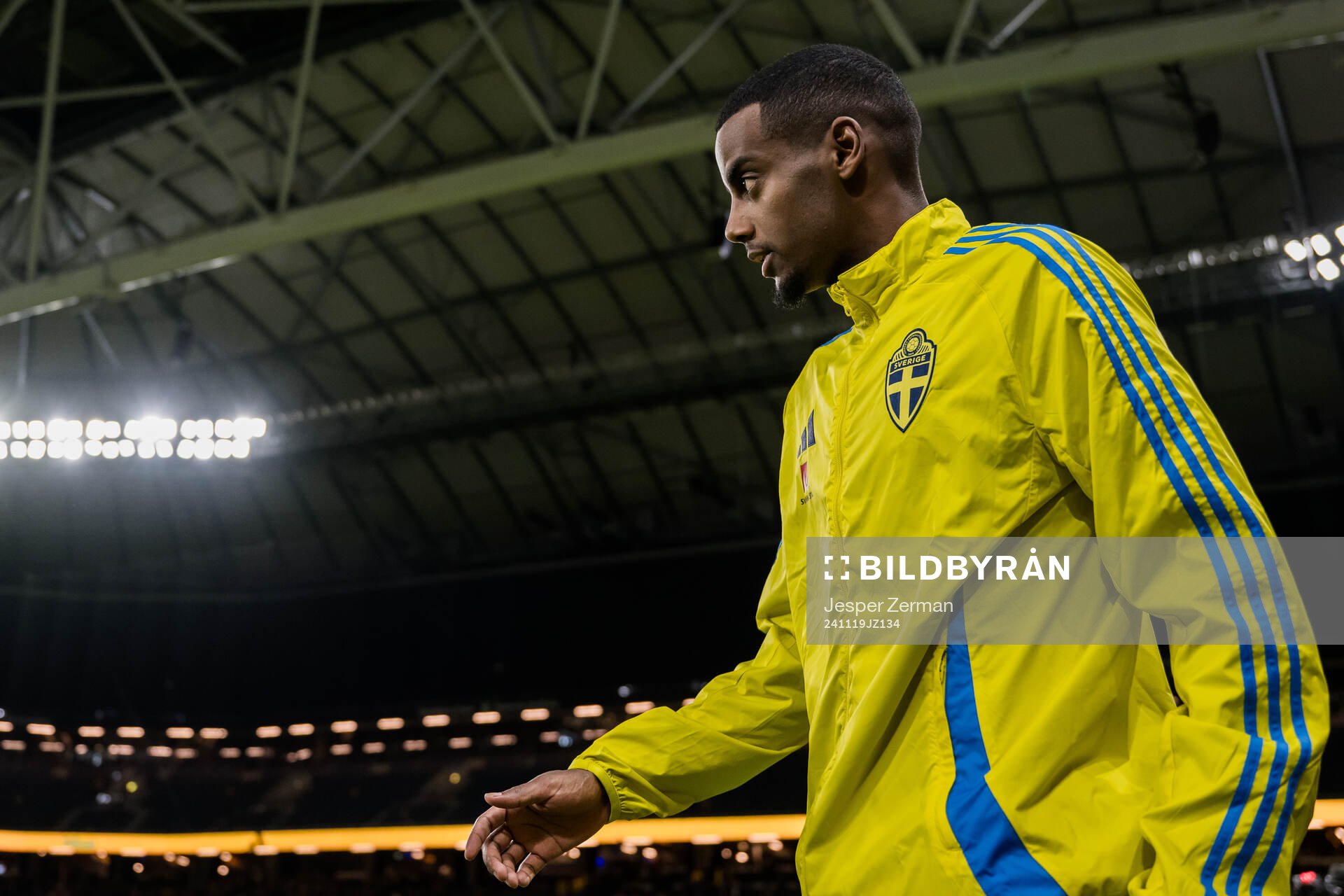 Alexander Isak of Sweden