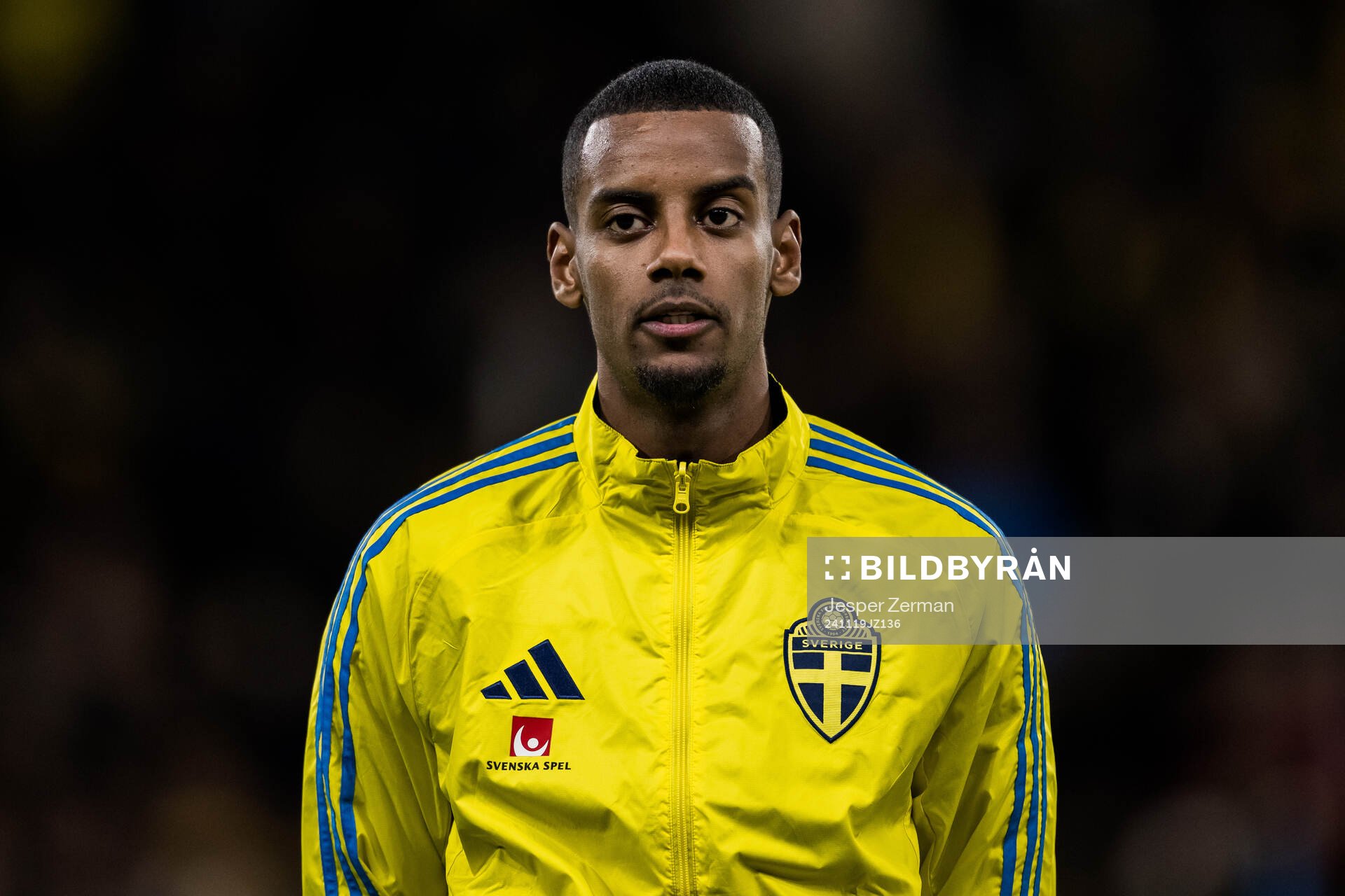 Alexander Isak of Sweden