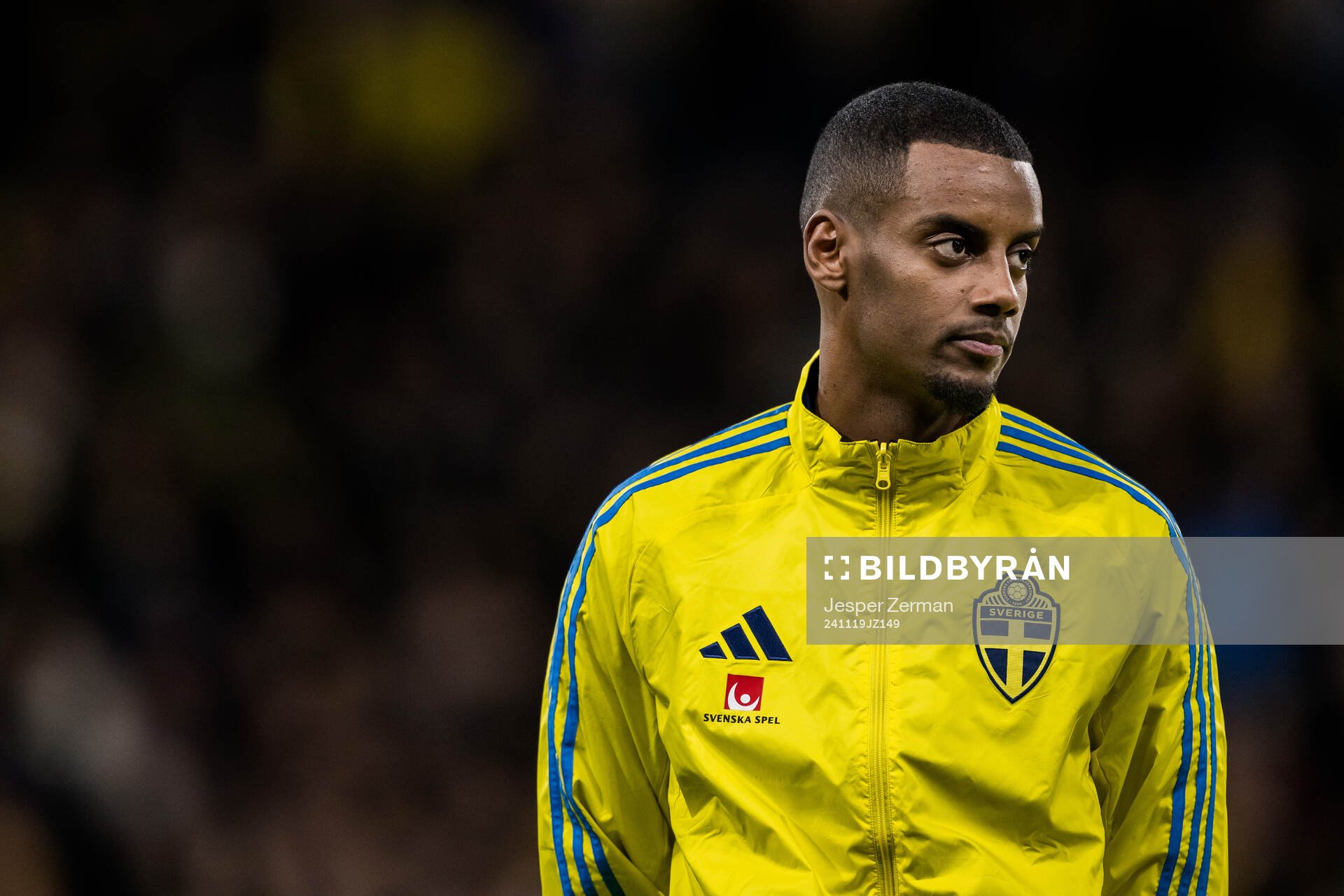 Alexander Isak of Sweden