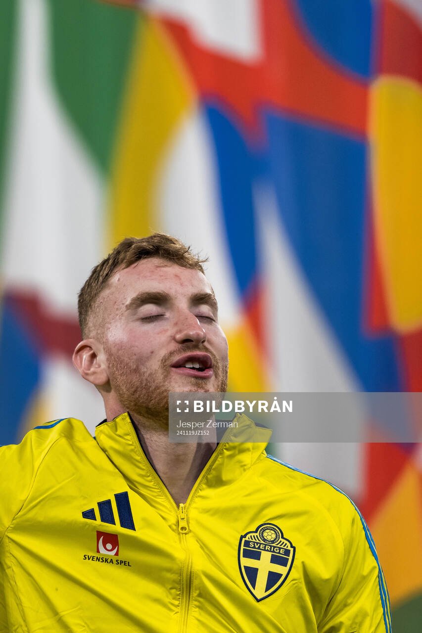 Dejan Kulusevski of Sweden