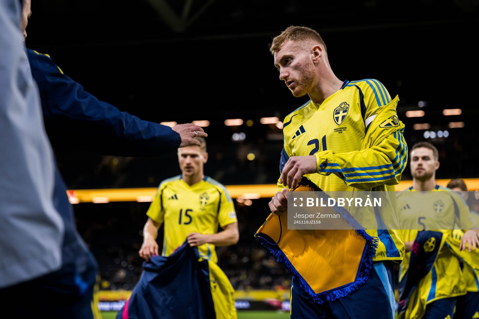 Dejan Kulusevski of Sweden