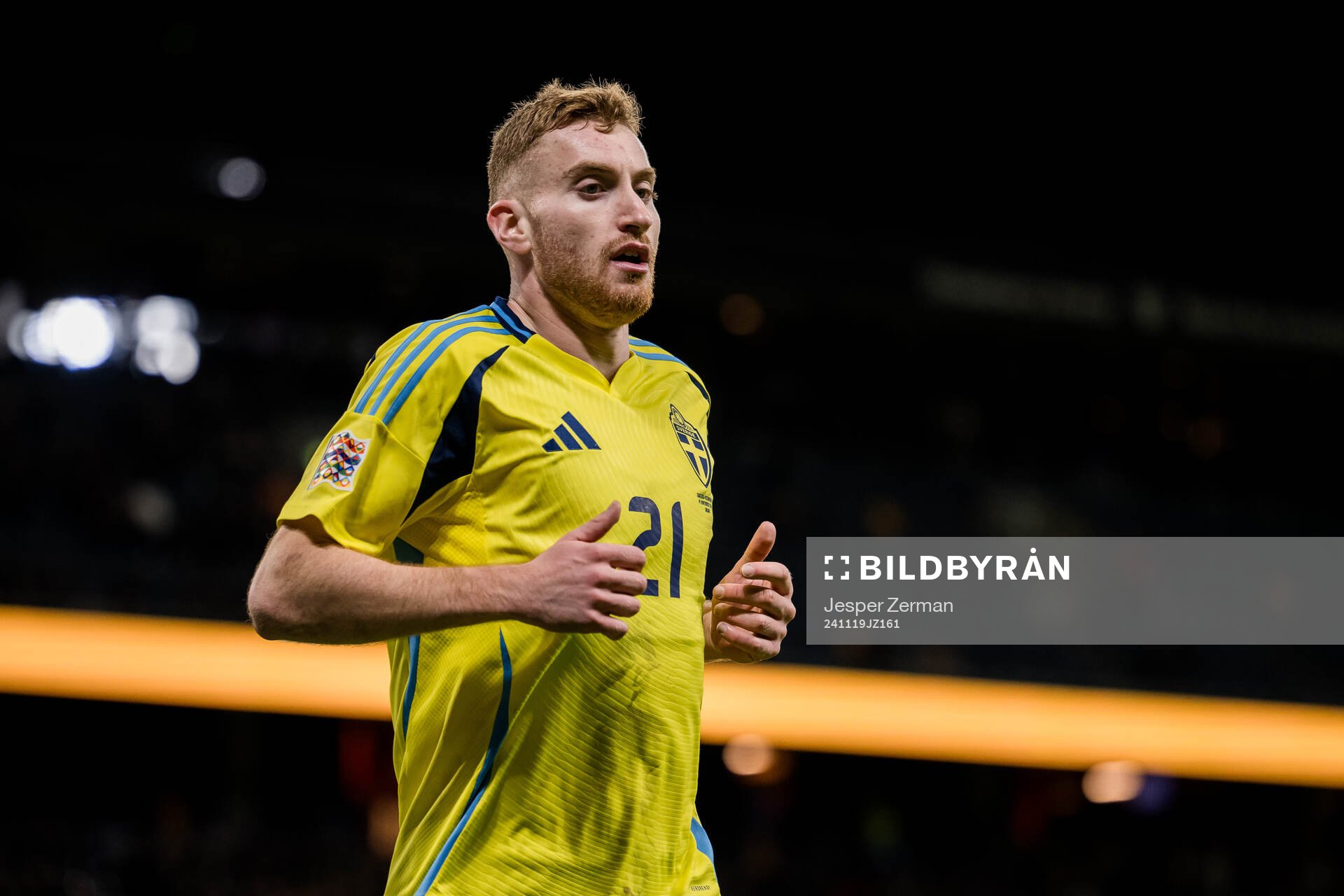 Dejan Kulusevski of Sweden