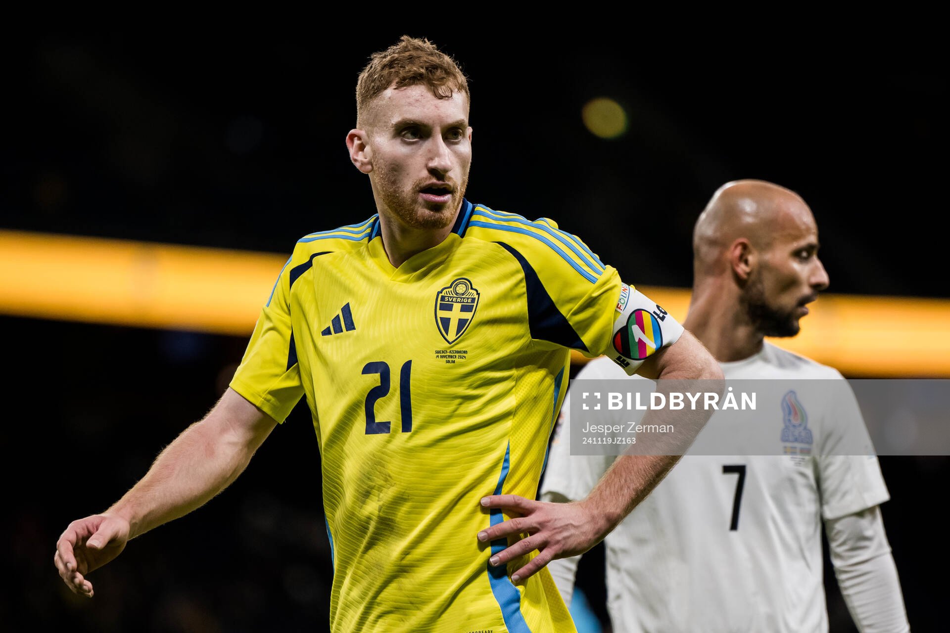 Dejan Kulusevski of Sweden