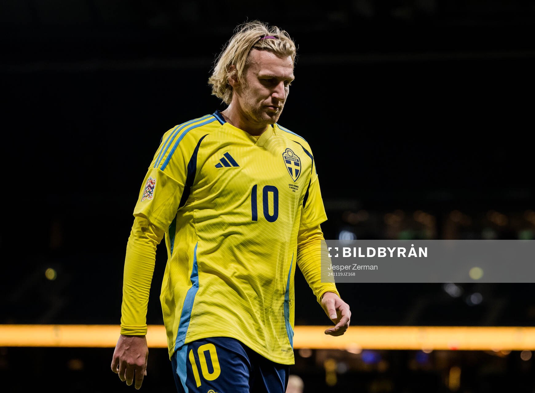 Emil Forsberg of Sweden