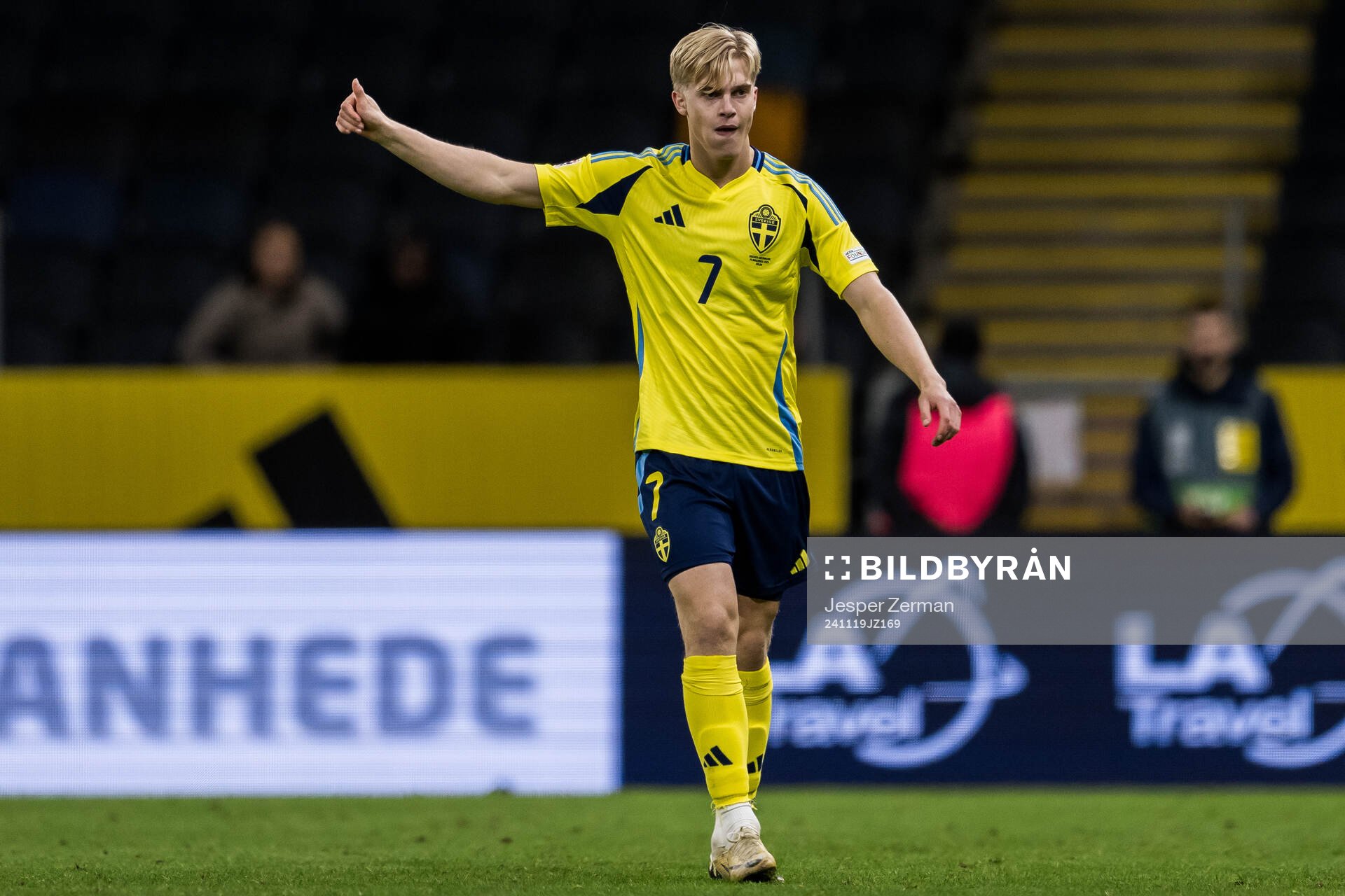 Lucas Bergvall of Sweden