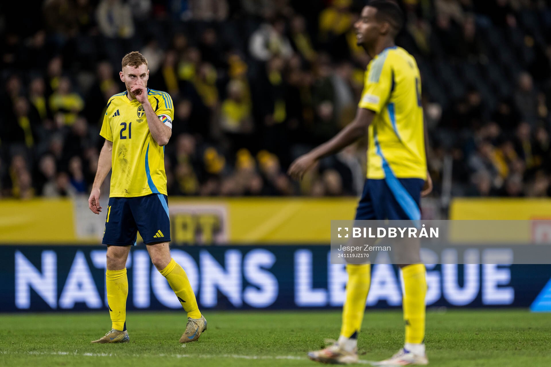 Dejan Kulusevski of Sweden