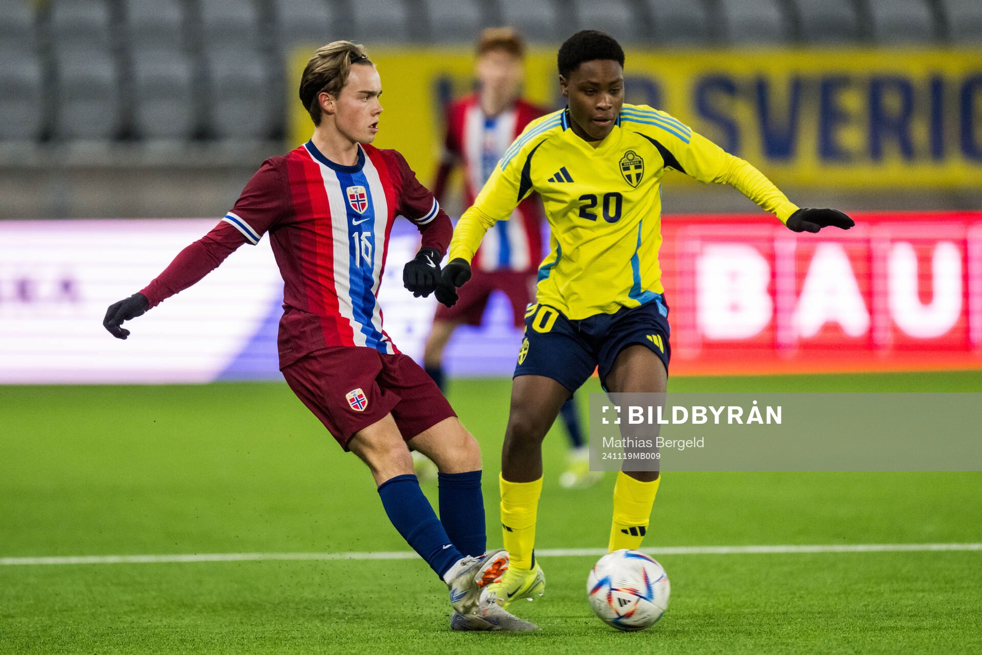 William Nicolai Wendt of Norway and Keyano Marrah of Sweden