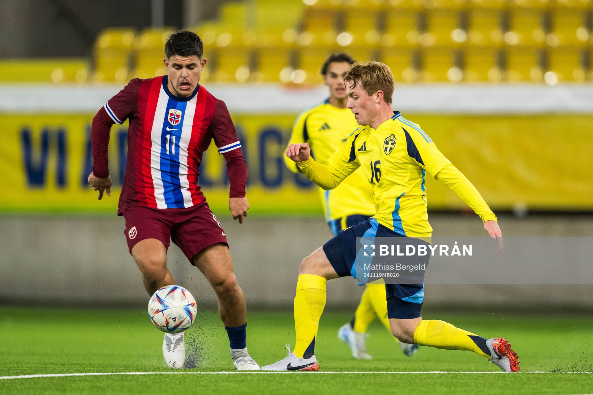 Adrian Kurd Rønning of Norway and Wiliam Andersson of