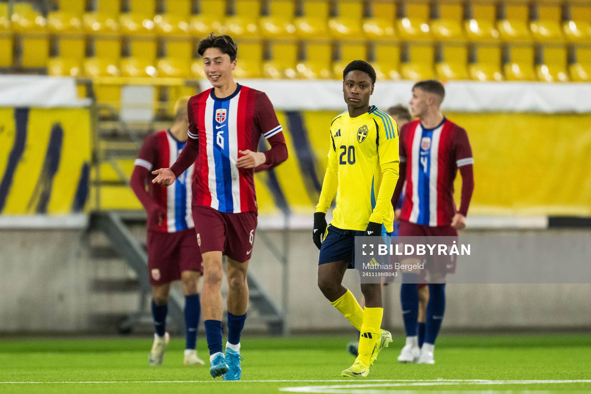 Andreas Heredia-Randen of Norway celebrates