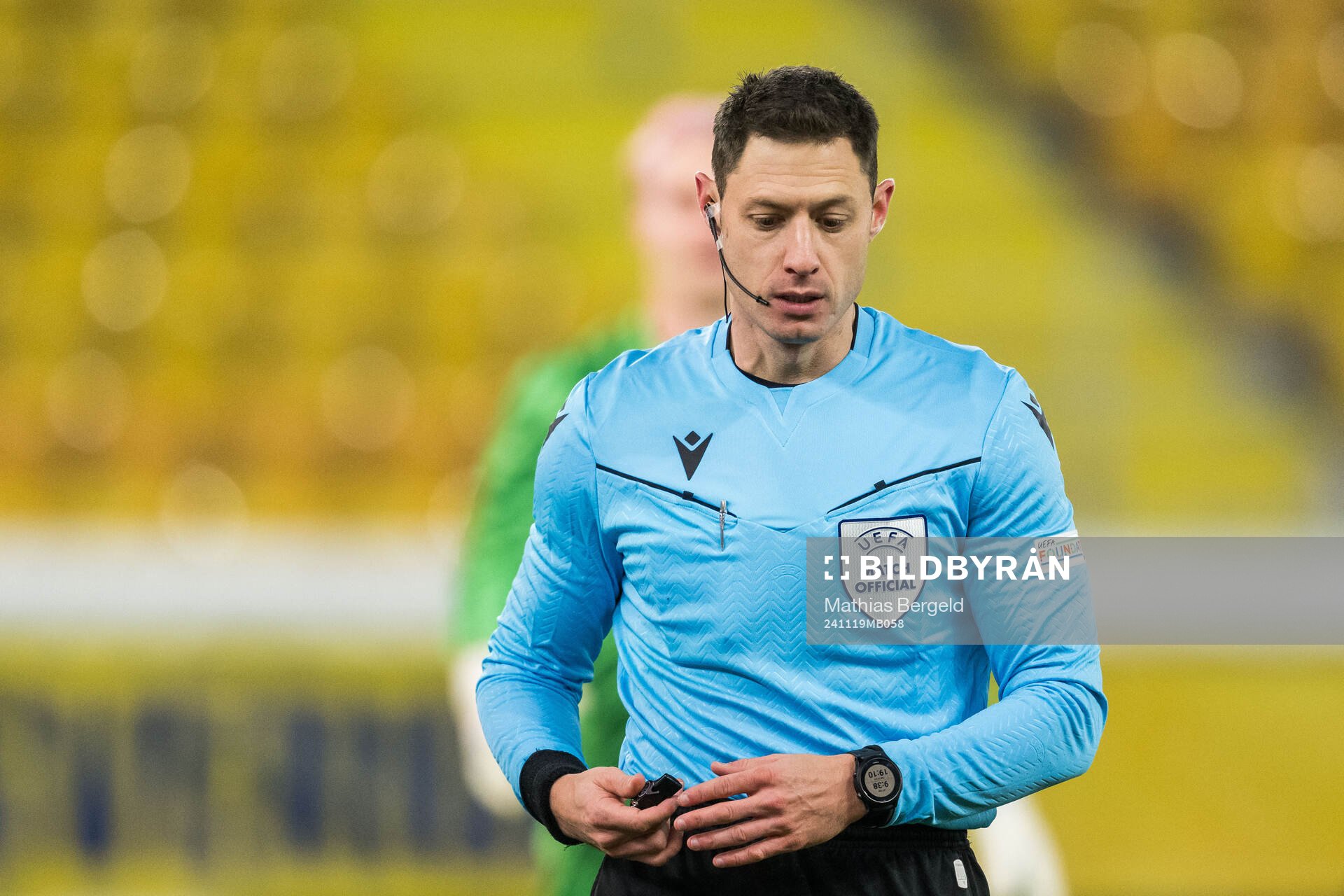 Referee David Fuxman