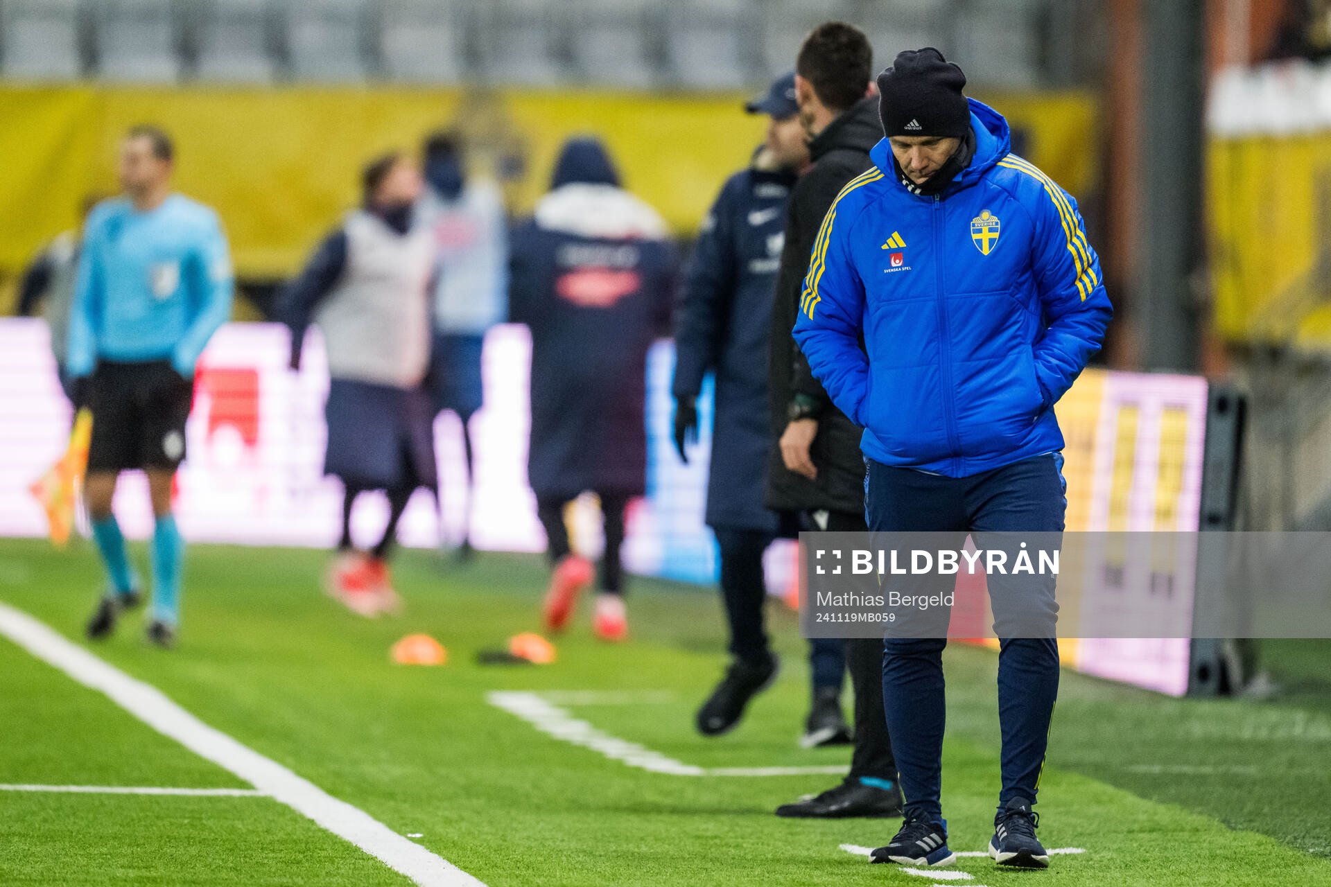 Head coach Andreas Pettersson of Sweden