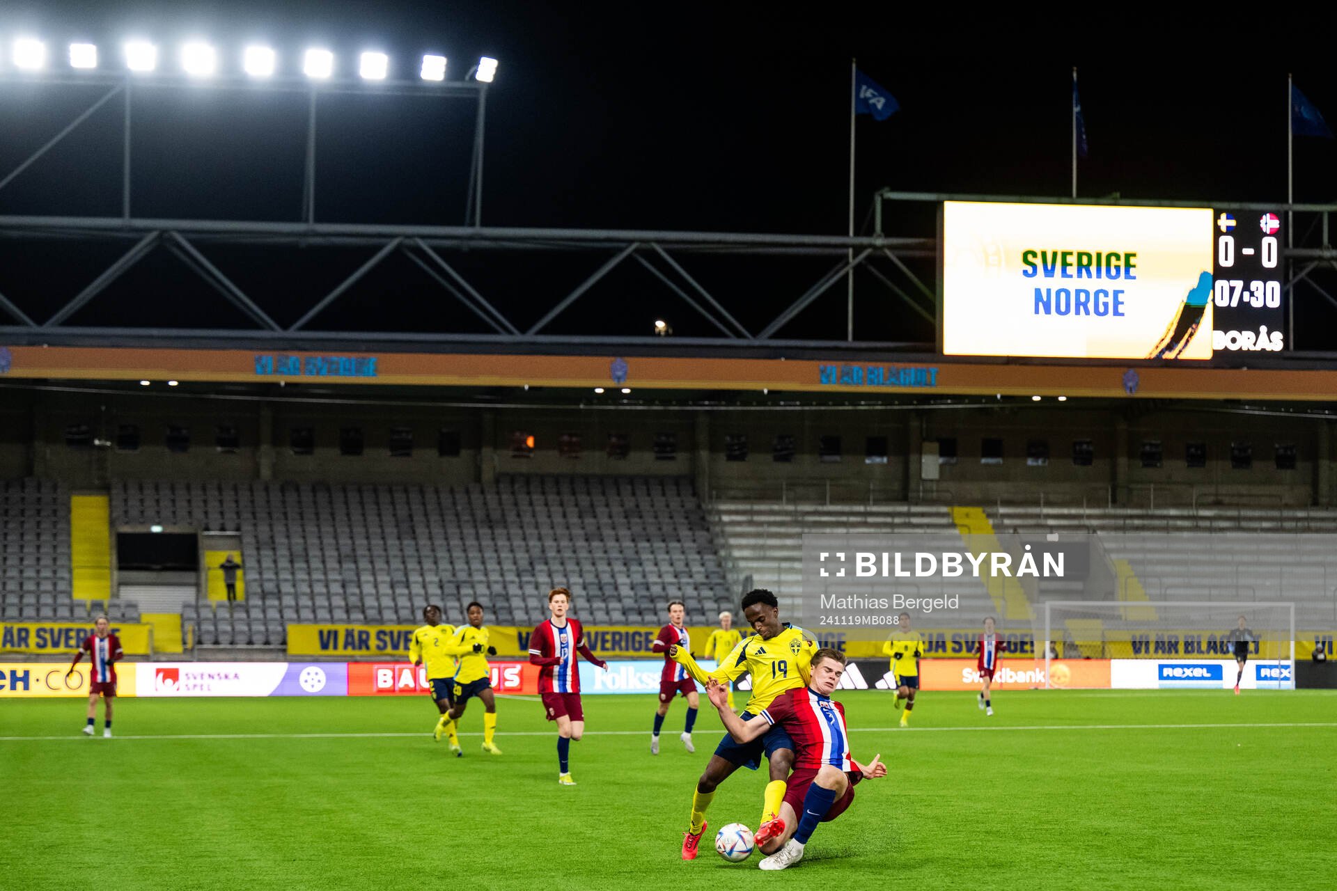 Nuurdin Ali Mohudin of Sweden and Anders Børset of Norway