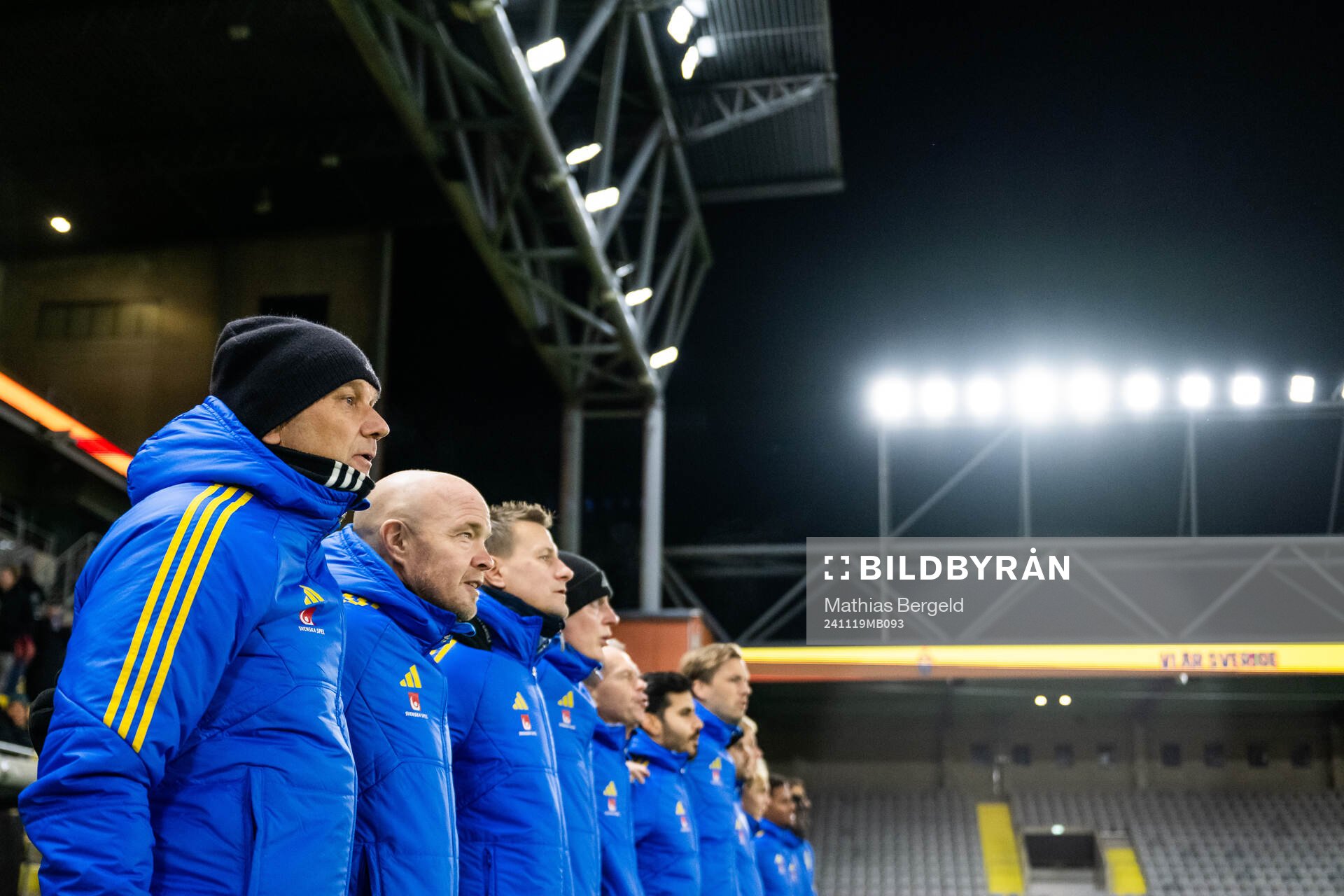 Head coach Andreas Pettersson of Sweden