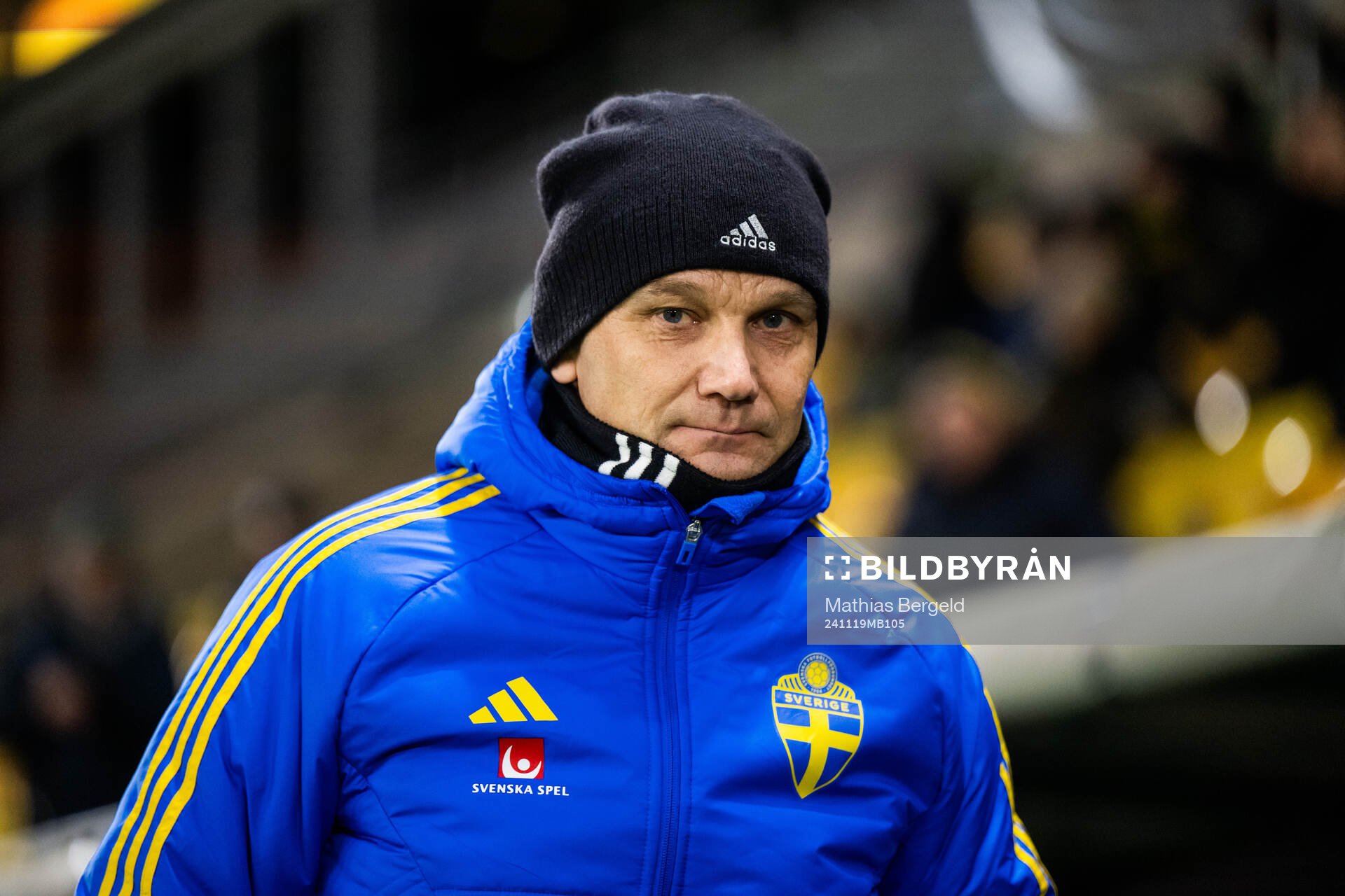 Head coach Andreas Pettersson of Sweden