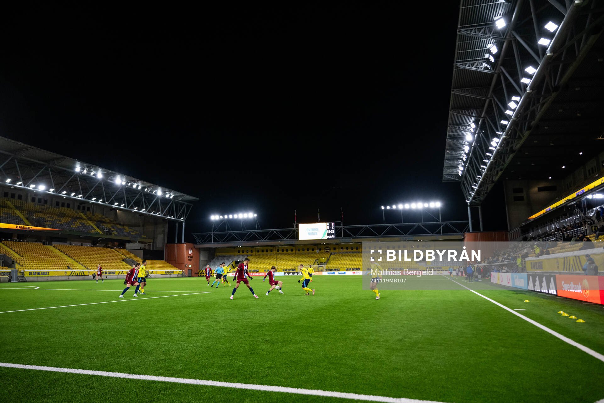General view of Borås Arena