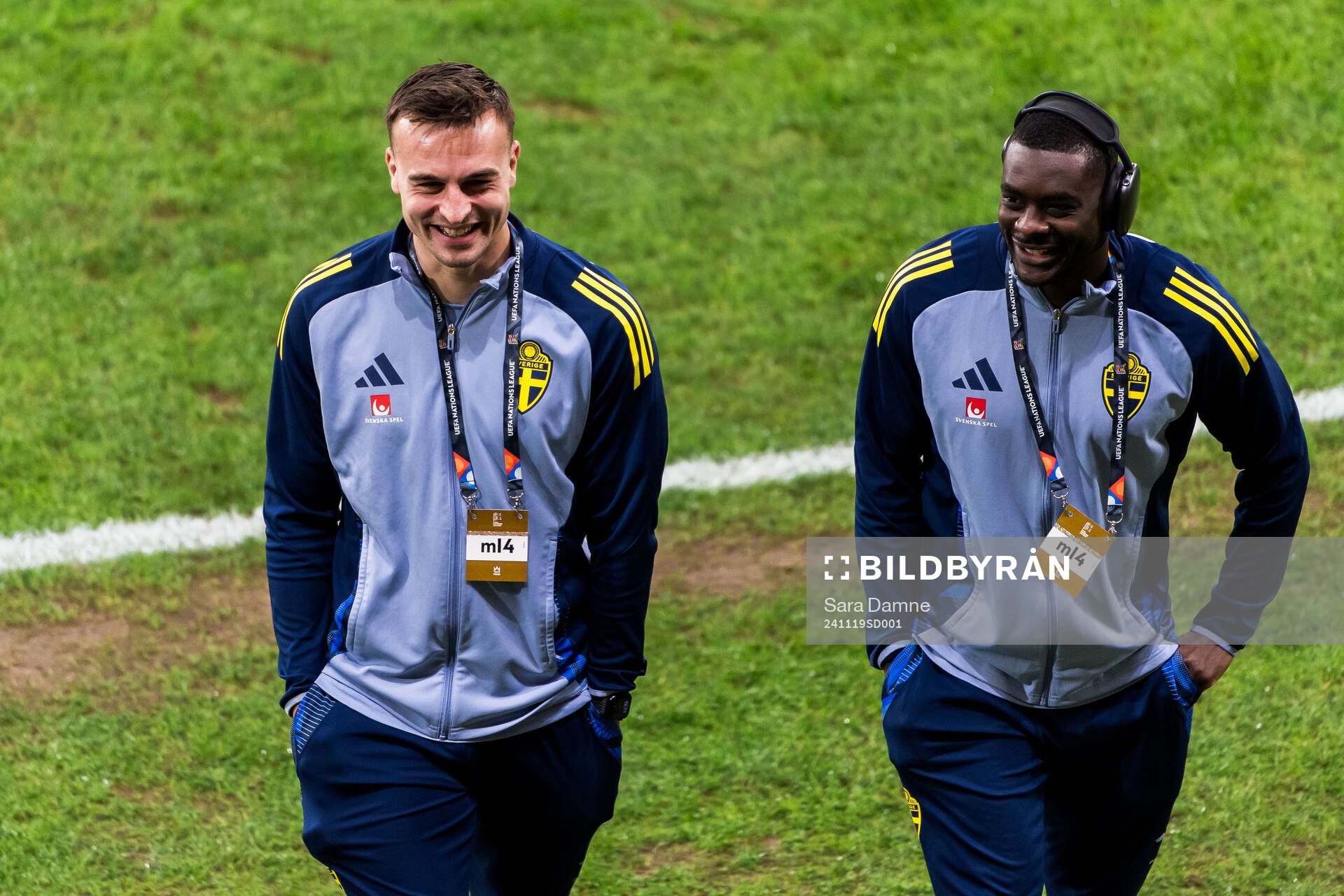 Henrik Castegren and Ken Sema of Sweden