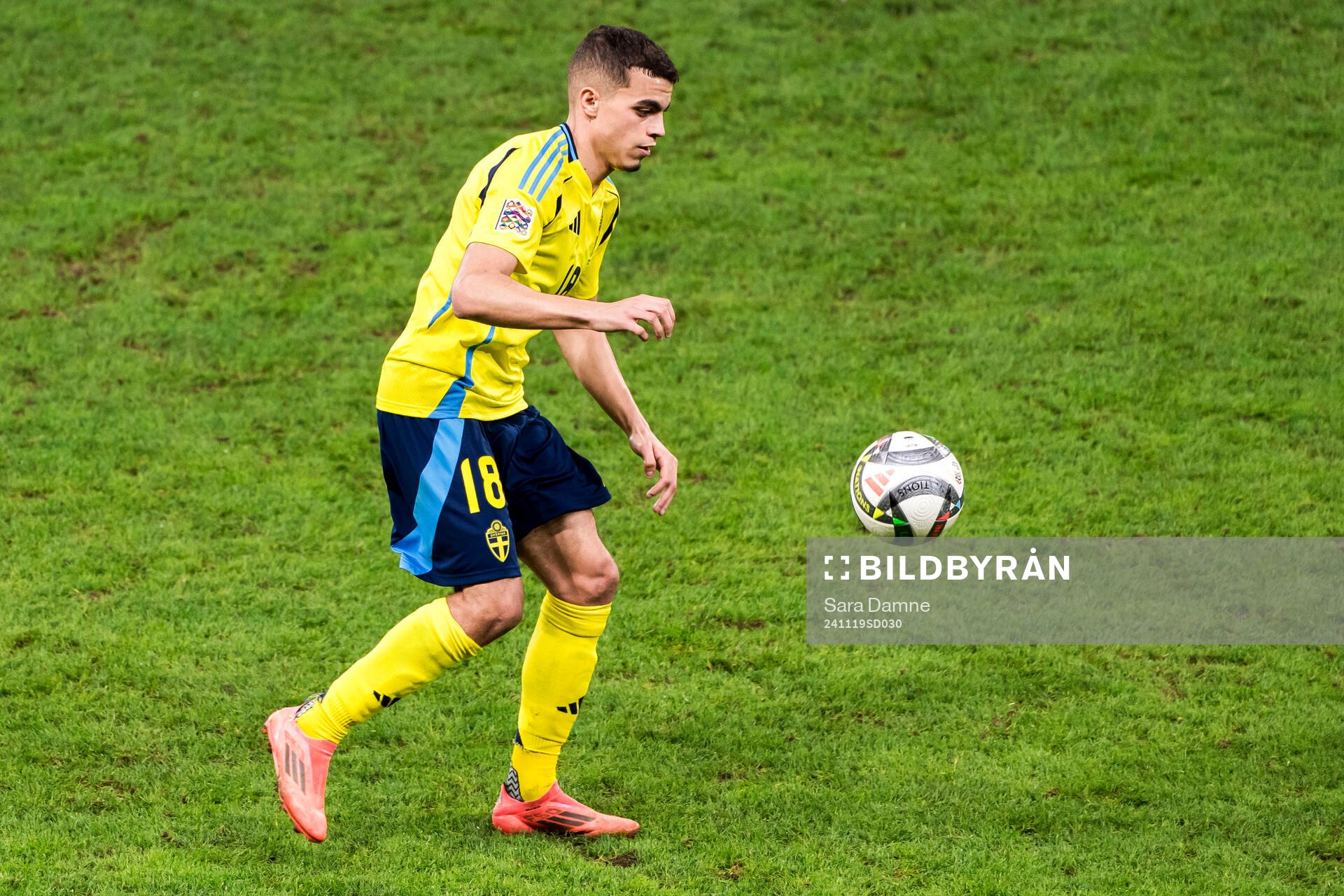 Yasin Ayari of Sweden