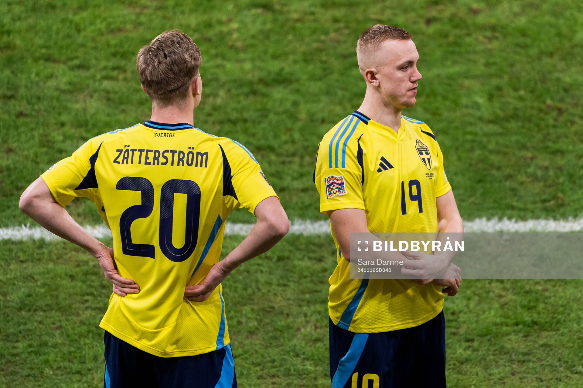 Nils Zätterström and Isac Lidberg of Sweden