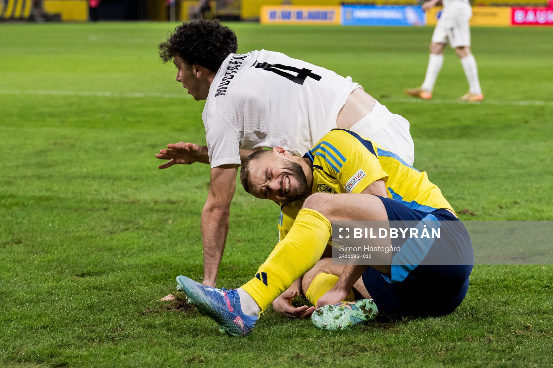 Anton Krivotsyuk of Azerbaijan and Jesper Karlström of