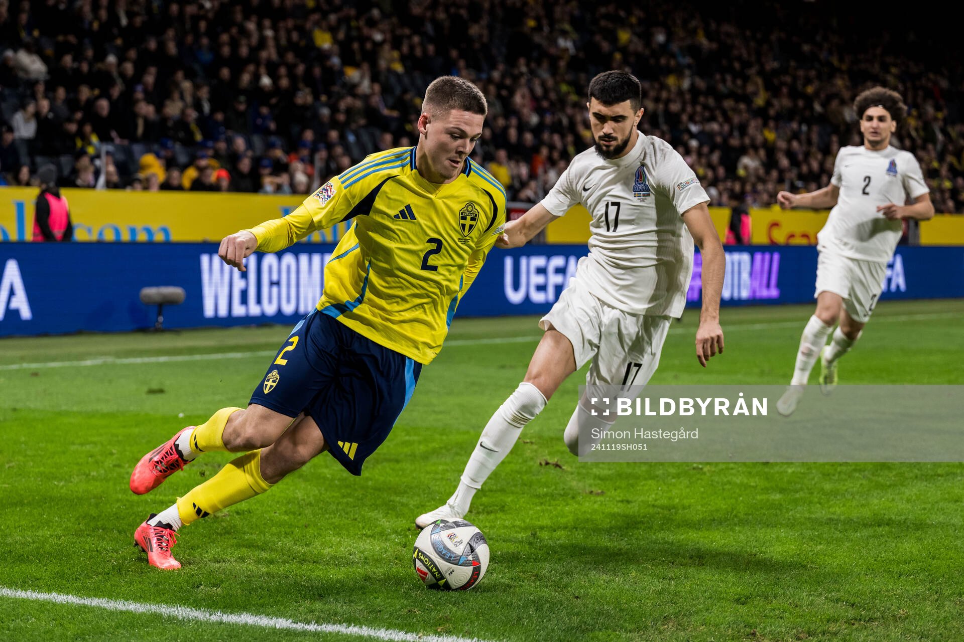 Emil Holm of Sweden and Turan Manafov of Azerbaijan