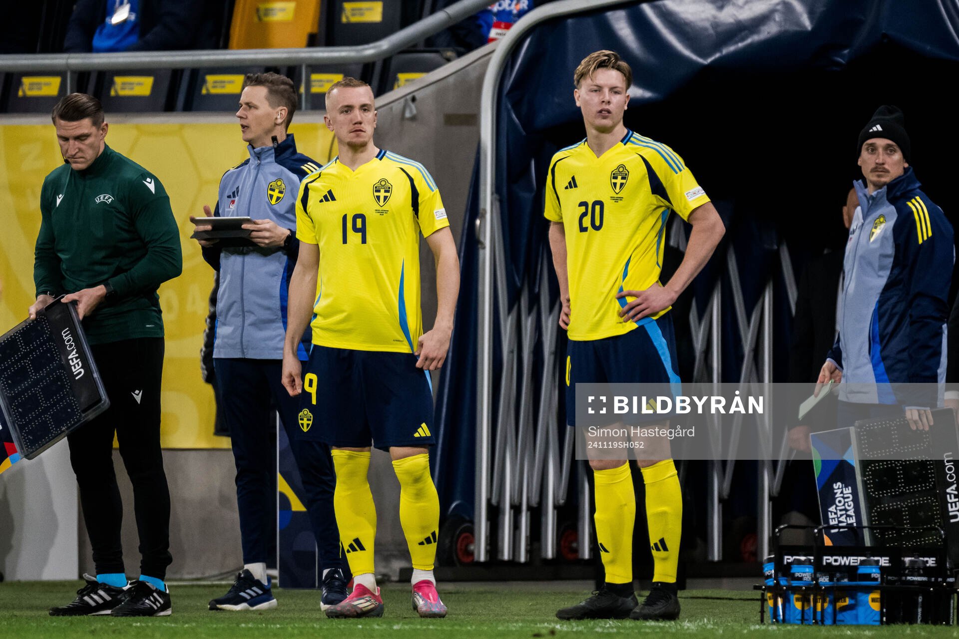 Isac Lidberg and Nils Zätterström of Sweden