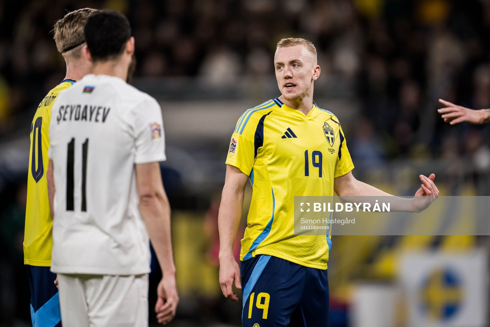Isac Lidberg of Sweden