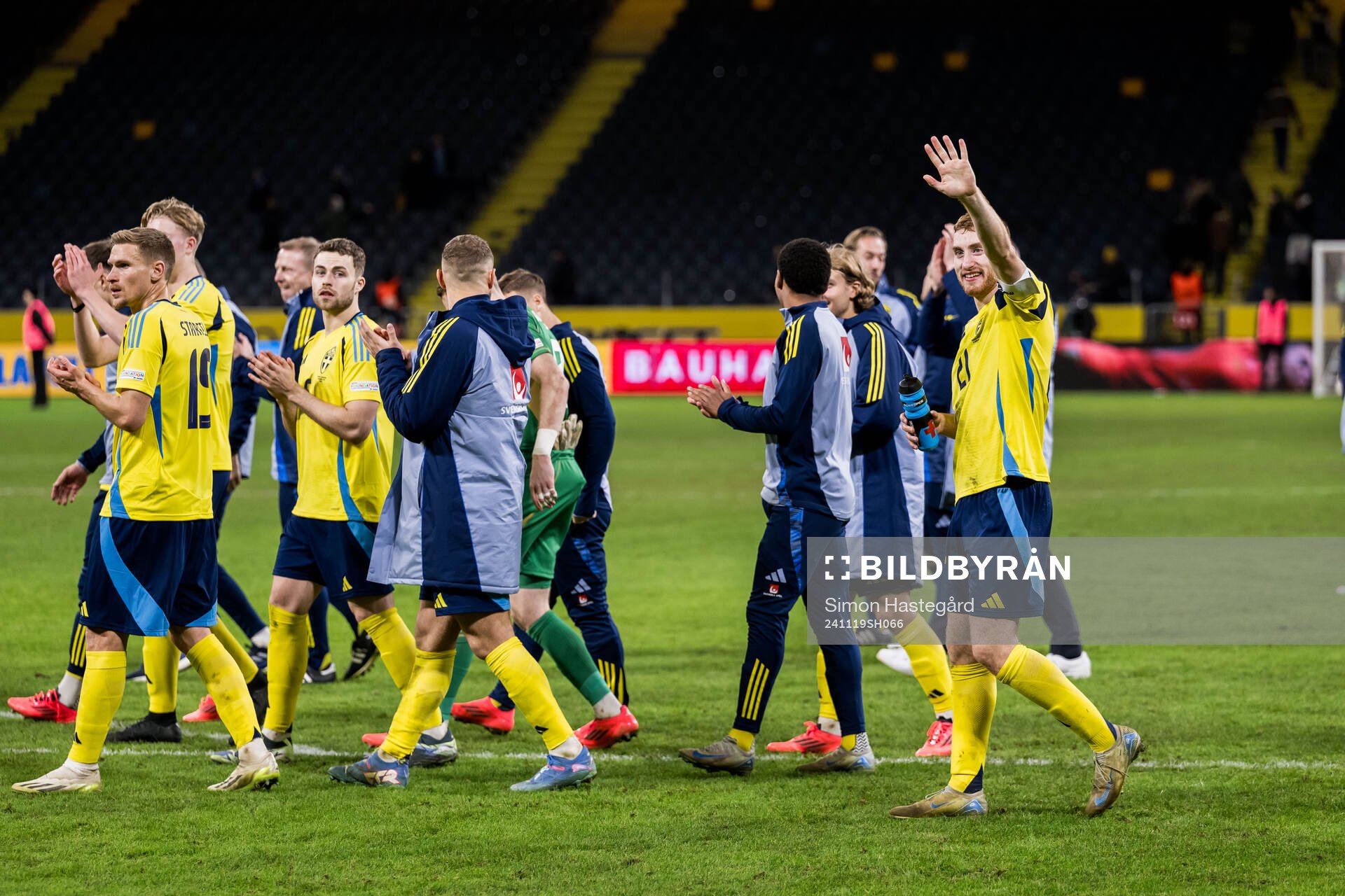 Dejan Kulusevski of Sweden after the Nations League football match between Sweden and Azerbaijan on November 19, 2024 in Stockholm. 