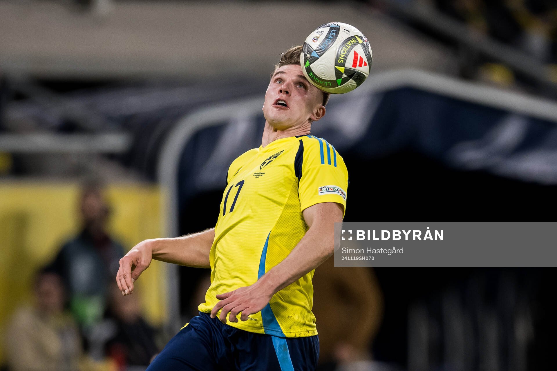 Viktor Gyökeres of Sweden