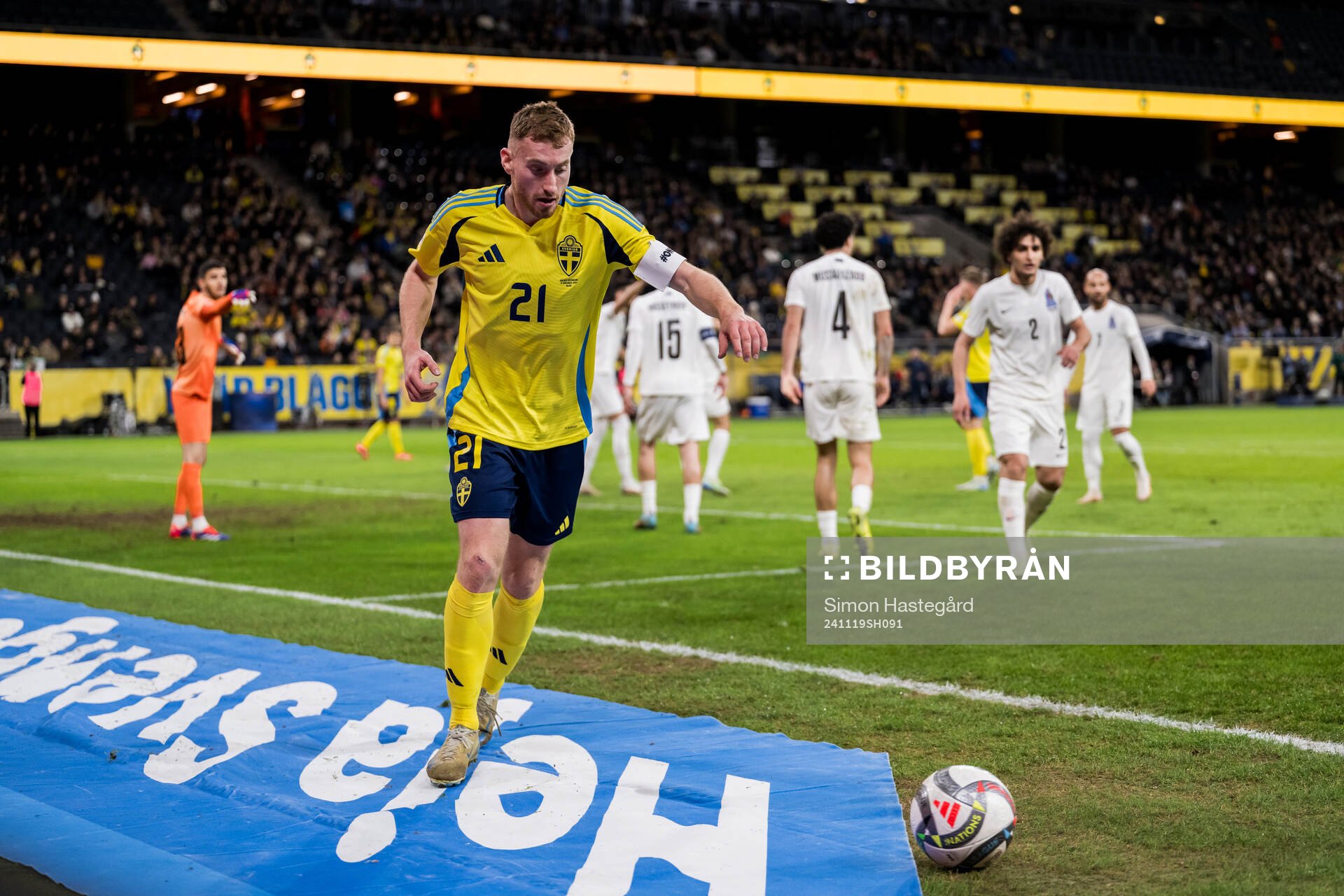Dejan Kulusevski of Sweden