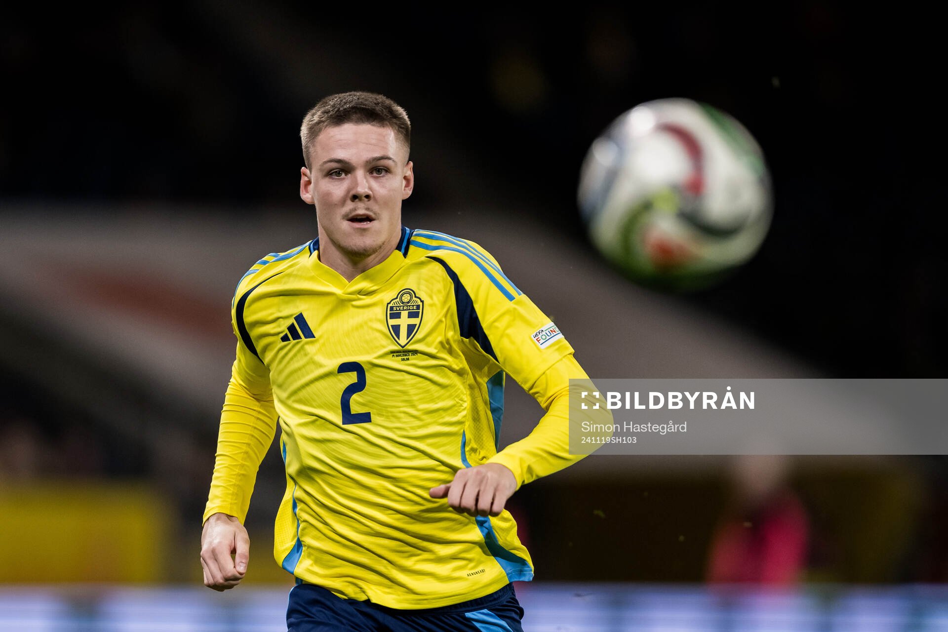 Emil Holm of Sweden