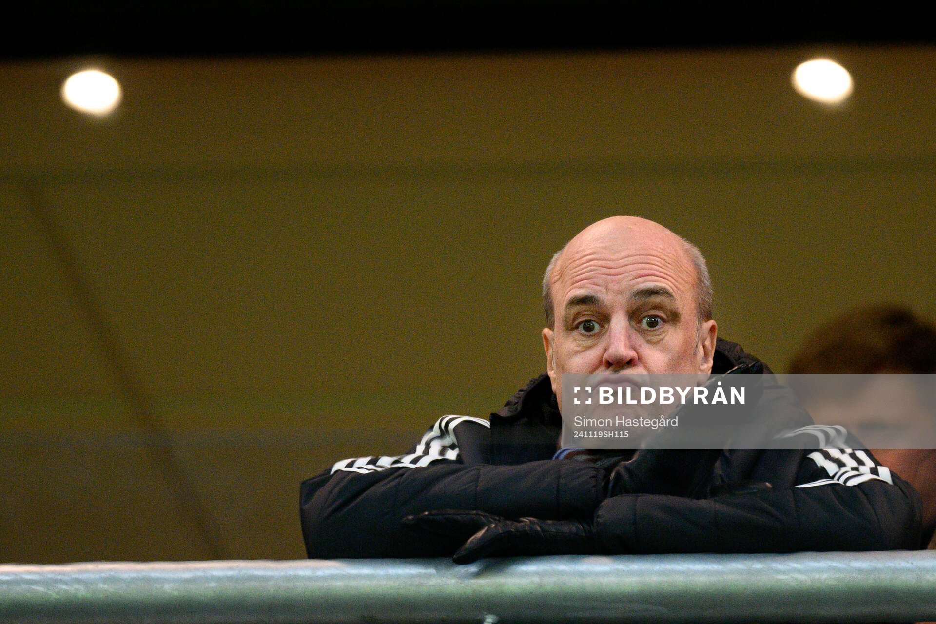 Fredrik Reinfeldt, president of the Swedish Football