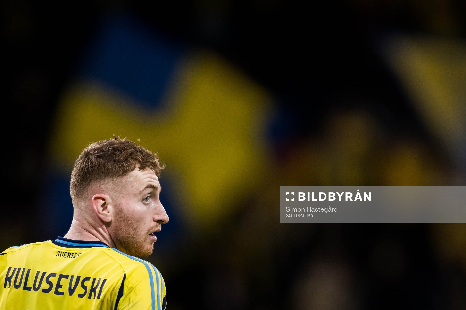 Dejan Kulusevski of Sweden