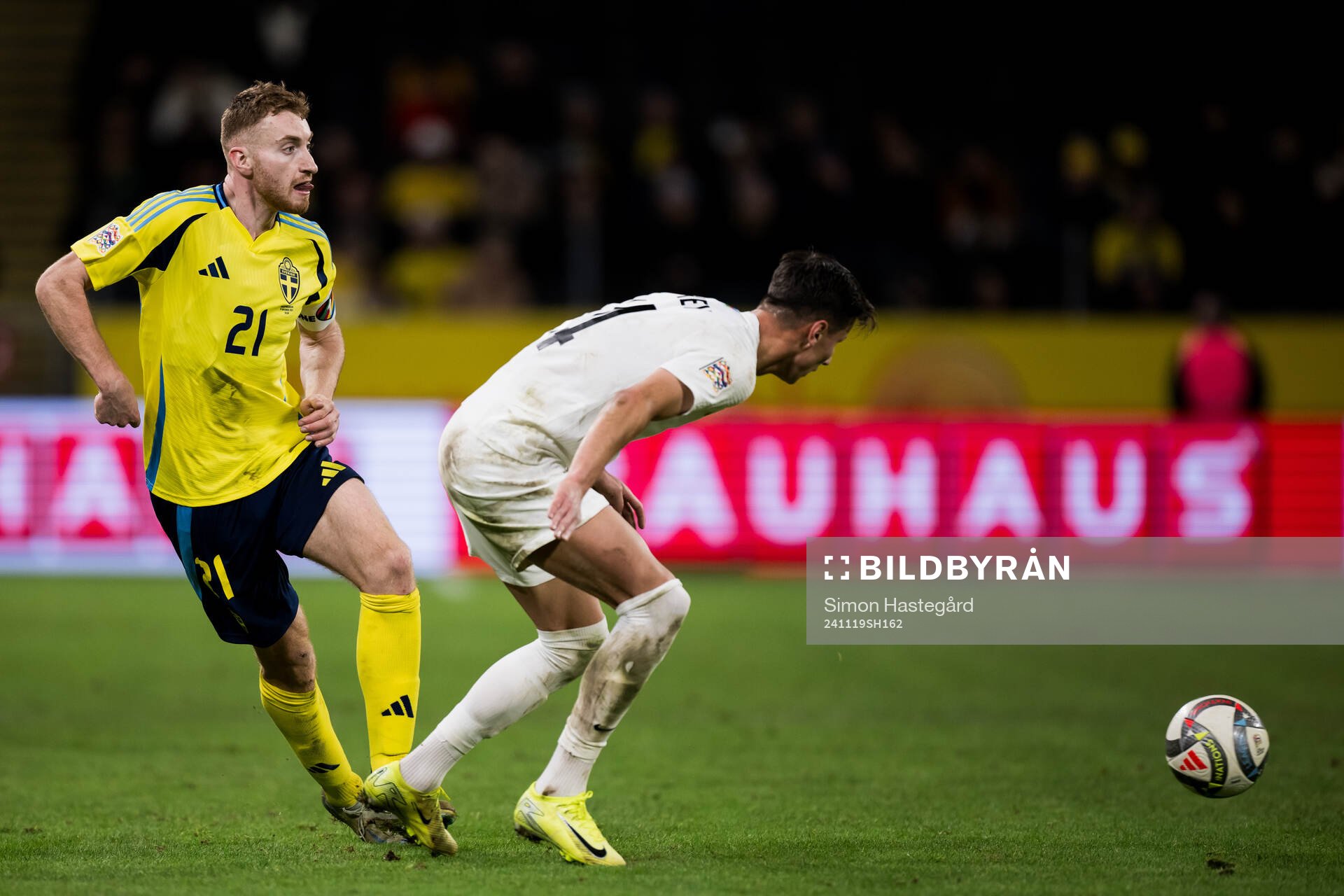 Dejan Kulusevski of Sweden