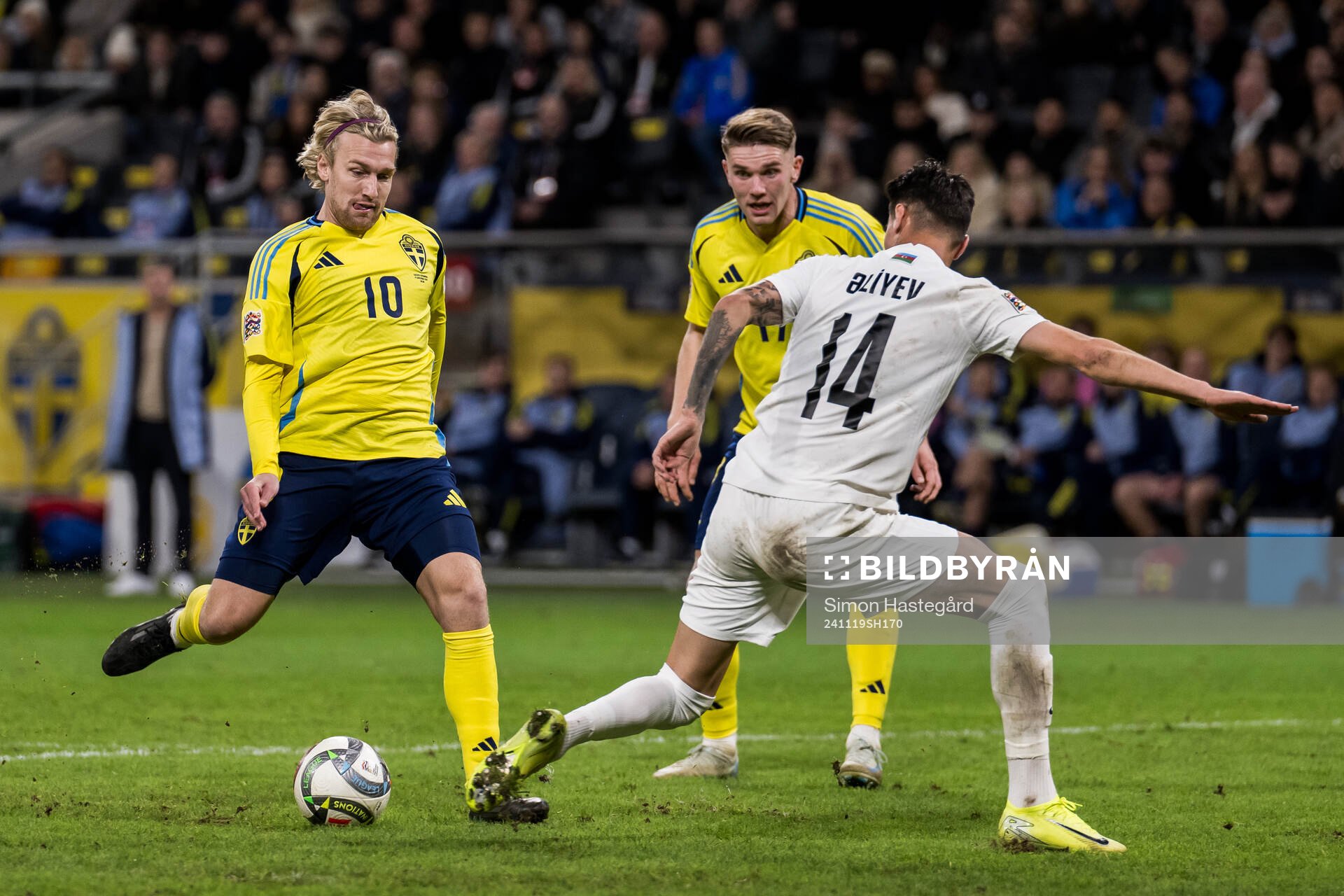 Emil Forsberg of Sweden
