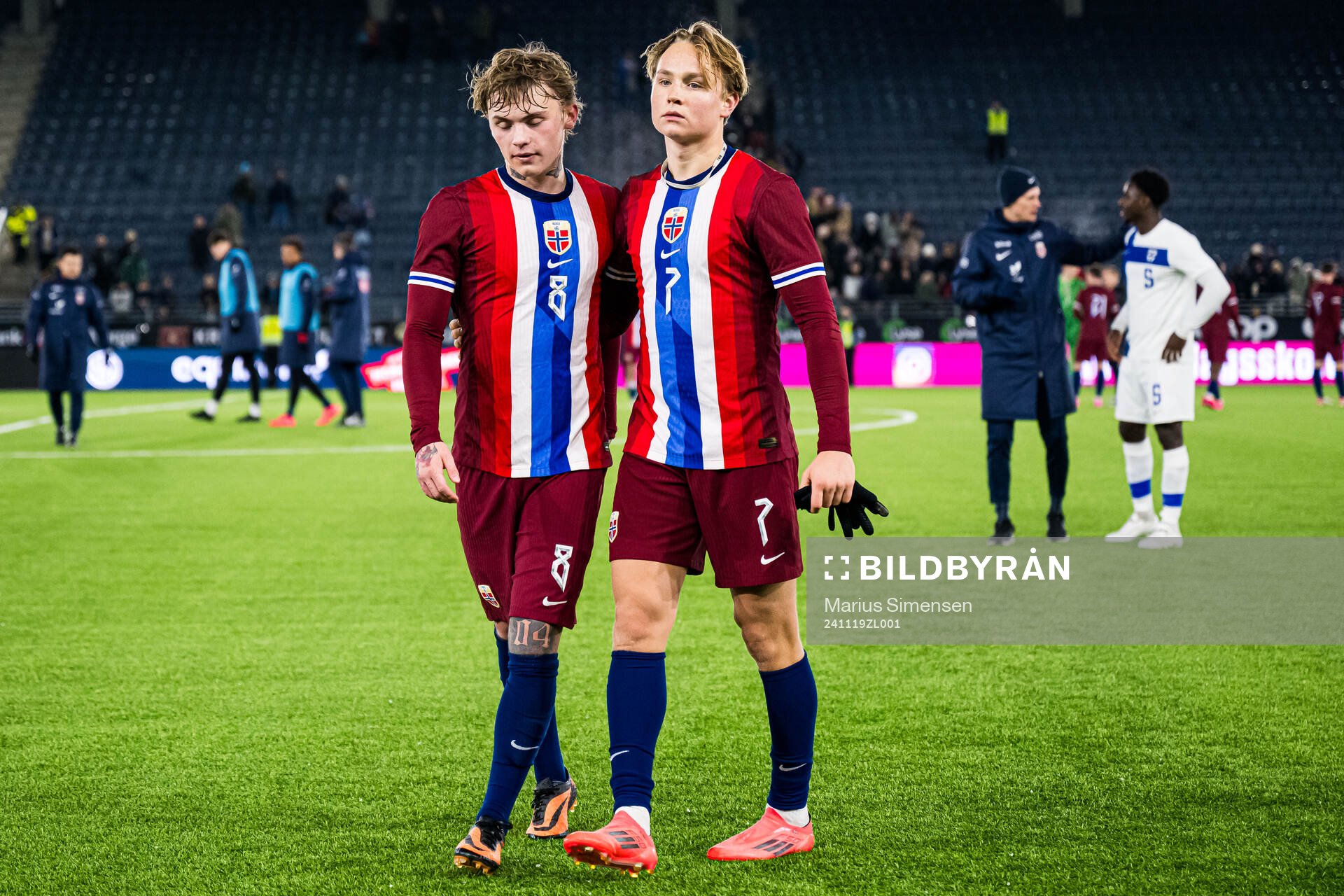 Isak Hansen-Aarøen and Andreas Rædergård Schjelderup of