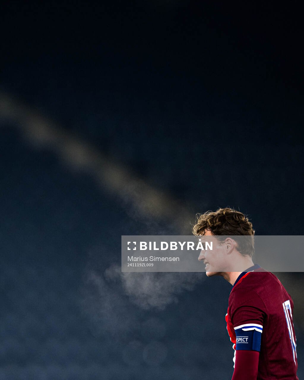 Kristian Fredrik Malt Arnstad of Norway looks dejected