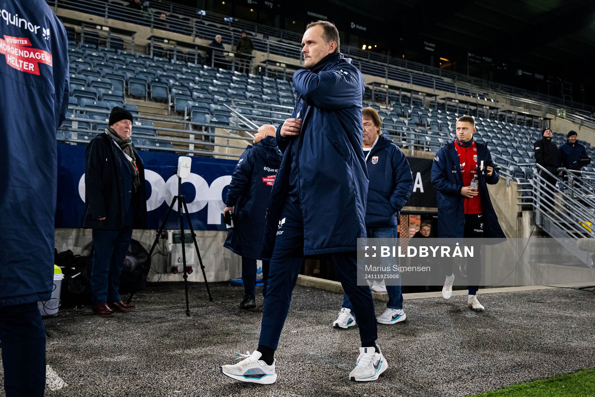 Jan Peder Jalland, head coach of Norway